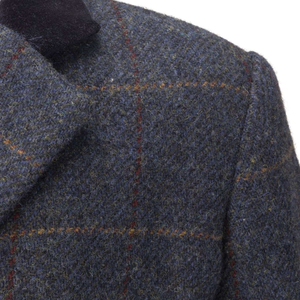 Aubrion by Shires Kurtka konkursowa Saratoga dla dzieci w kratę Juniper Navy