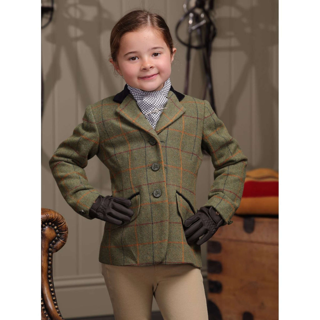 Aubrion by Shires Kurteczka Konkursowa Saratoga Dla dzieci Czerwony/Żółty/Niebieski Kratka