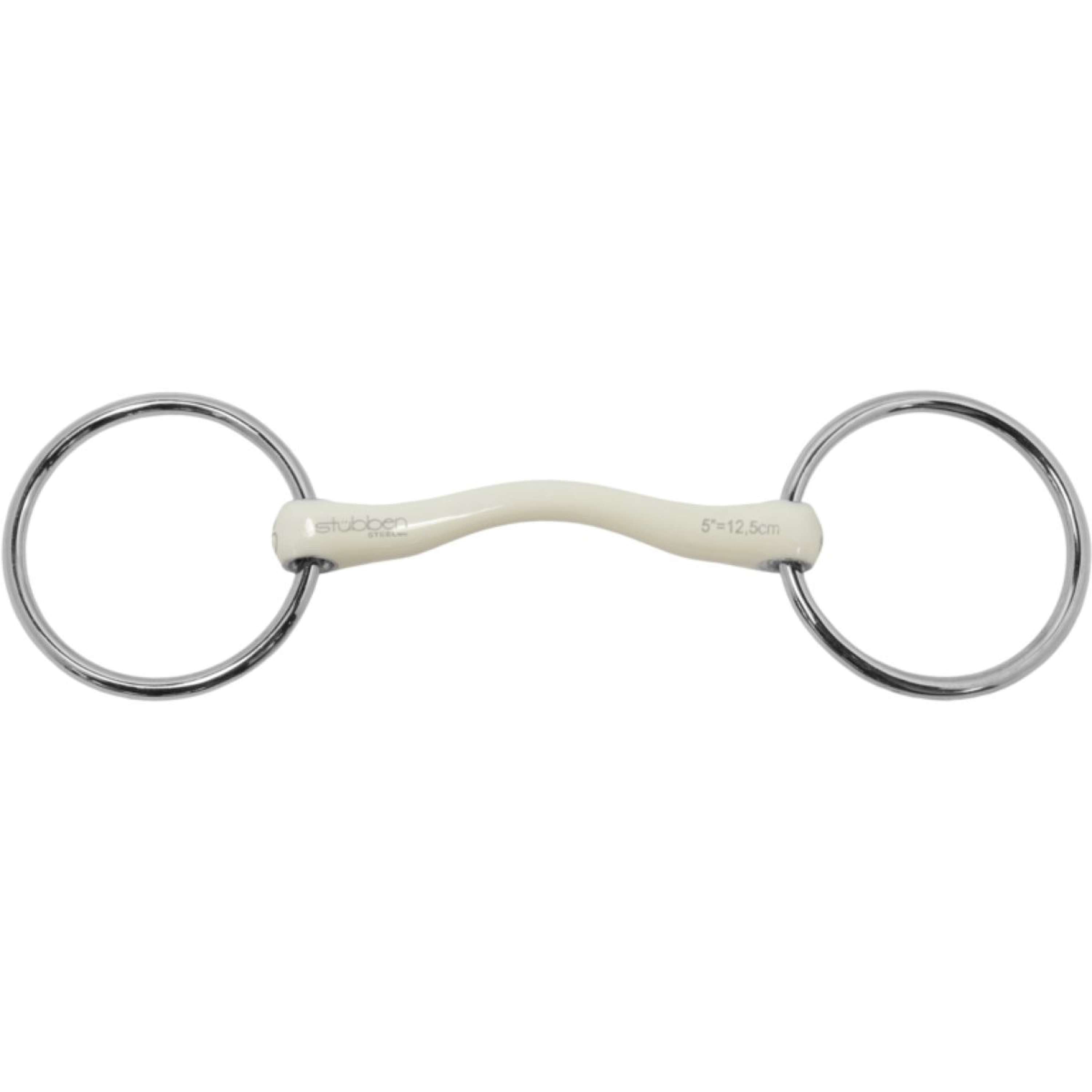 Stübben Wędzidło z ruchomymi kółkami Fine Line Flex 16mm