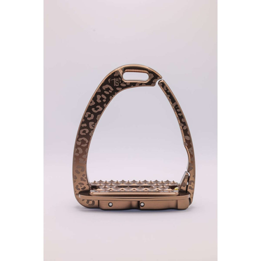 Tech Stirrups Strzemiona Venice Children Leopard Brown