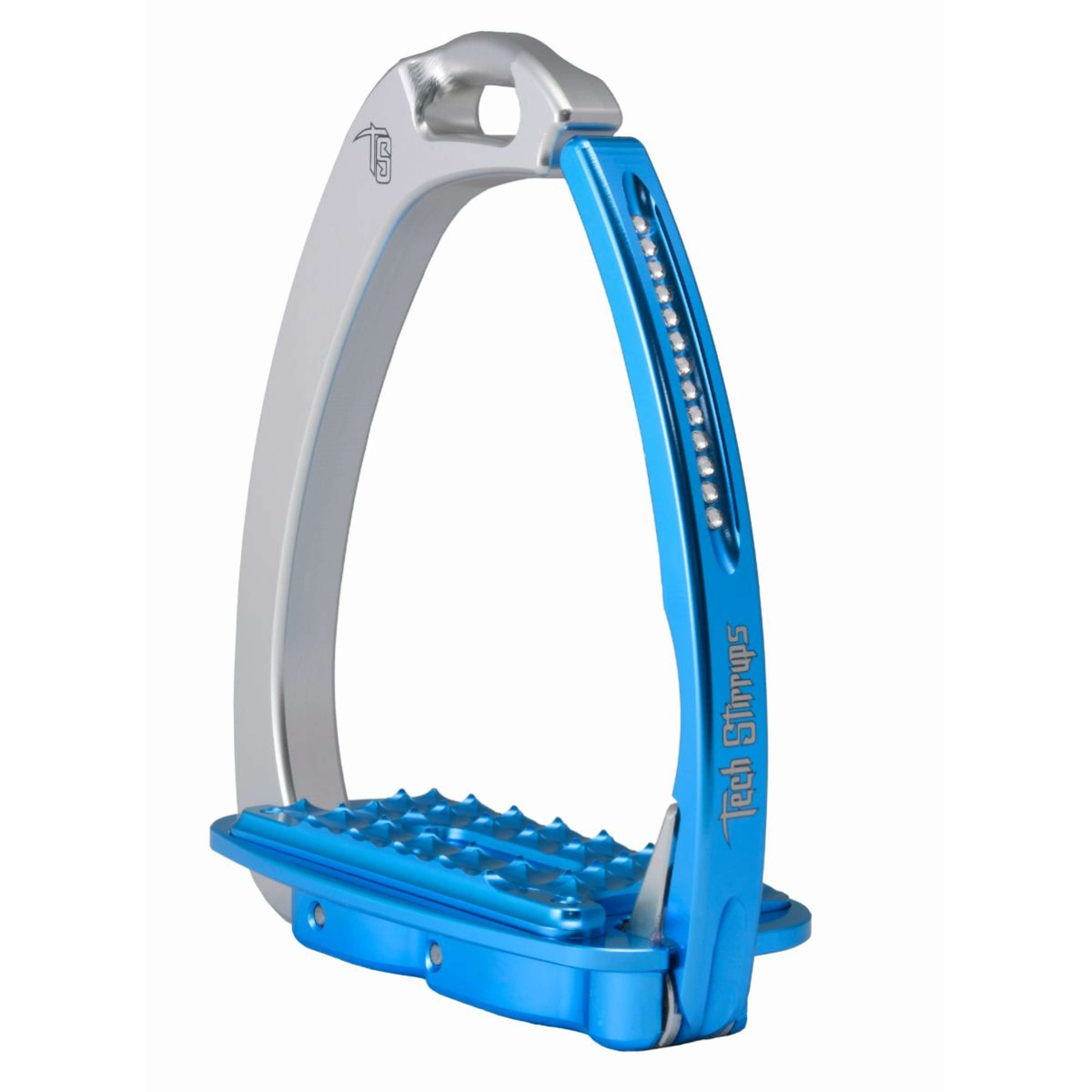 Tech Stirrups Strzemiona Venice Sloped Evo Swarovski Srebrny/Niebieski