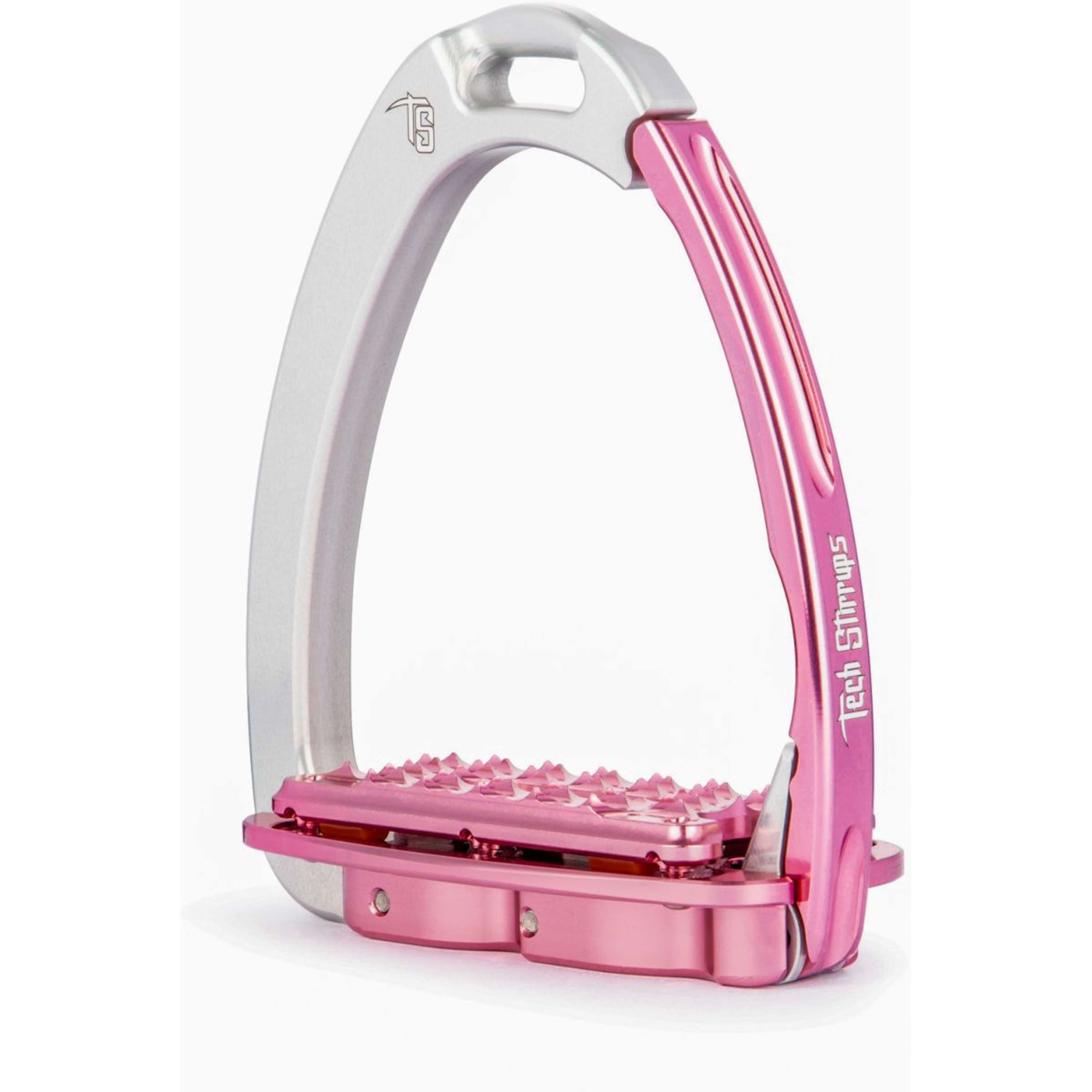 Tech Stirrups Strzemiona Venice Plus Evo Srebrny/Różowy