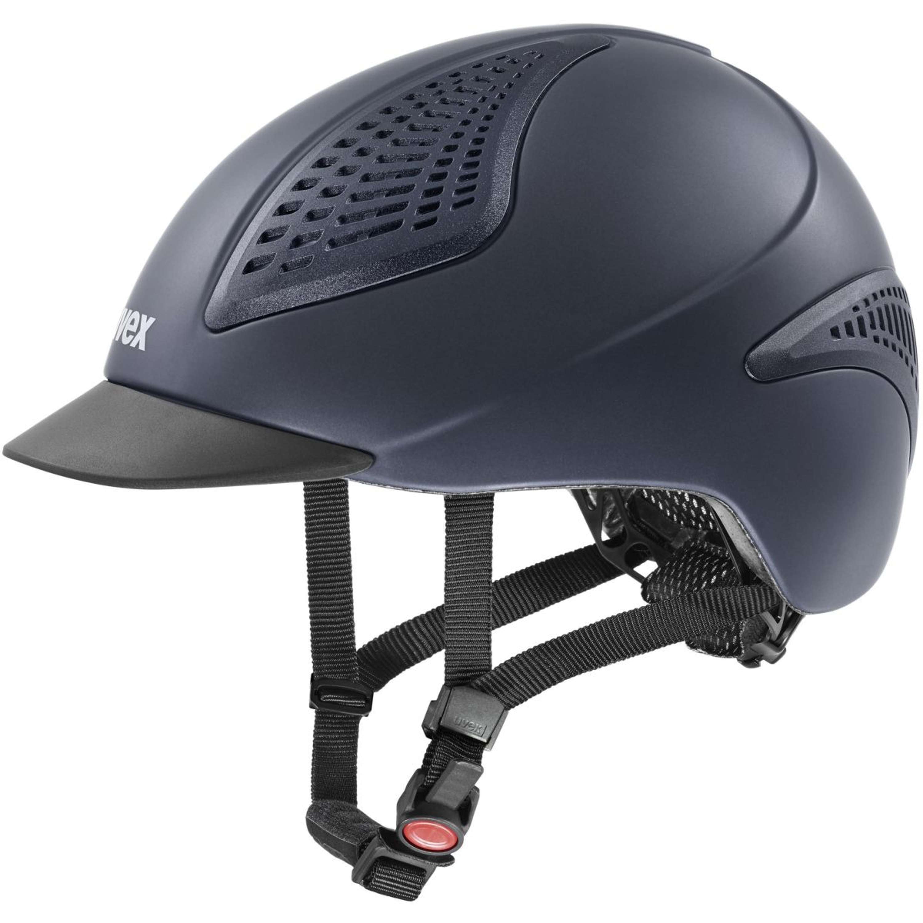 Uvex Kask Jeździecki Exxential III Niebieski Matowy