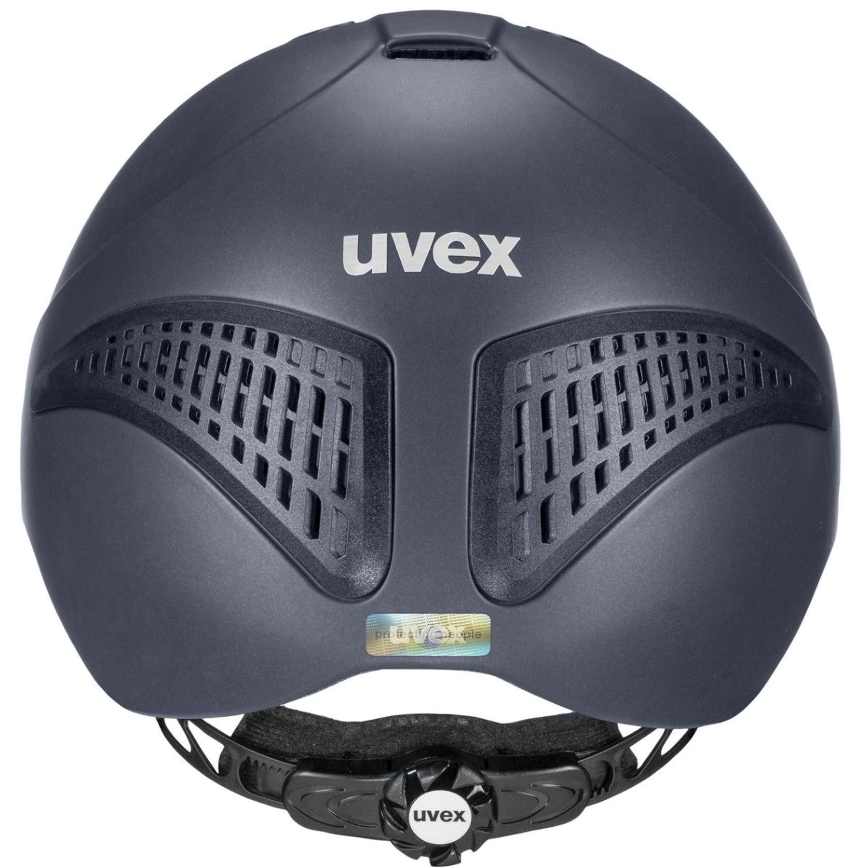 Uvex Kask Jeździecki Exxential III Niebieski Matowy