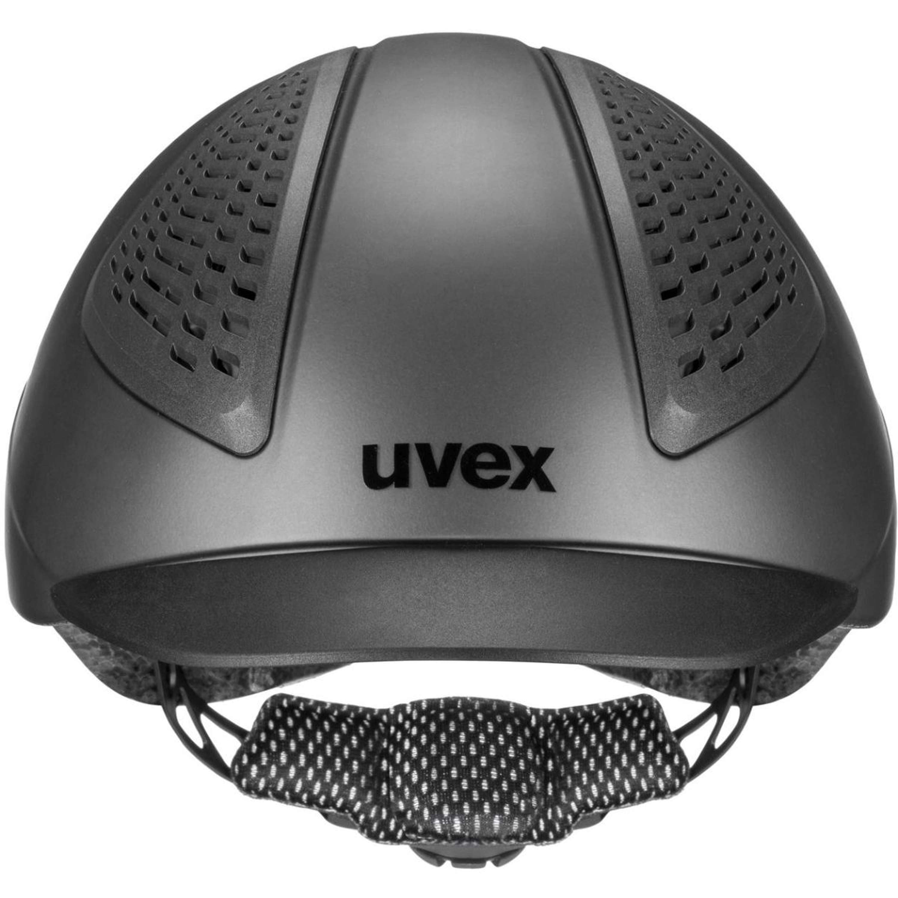 Uvex Kask Jeździecki Exxential III Antracytowy Matowy
