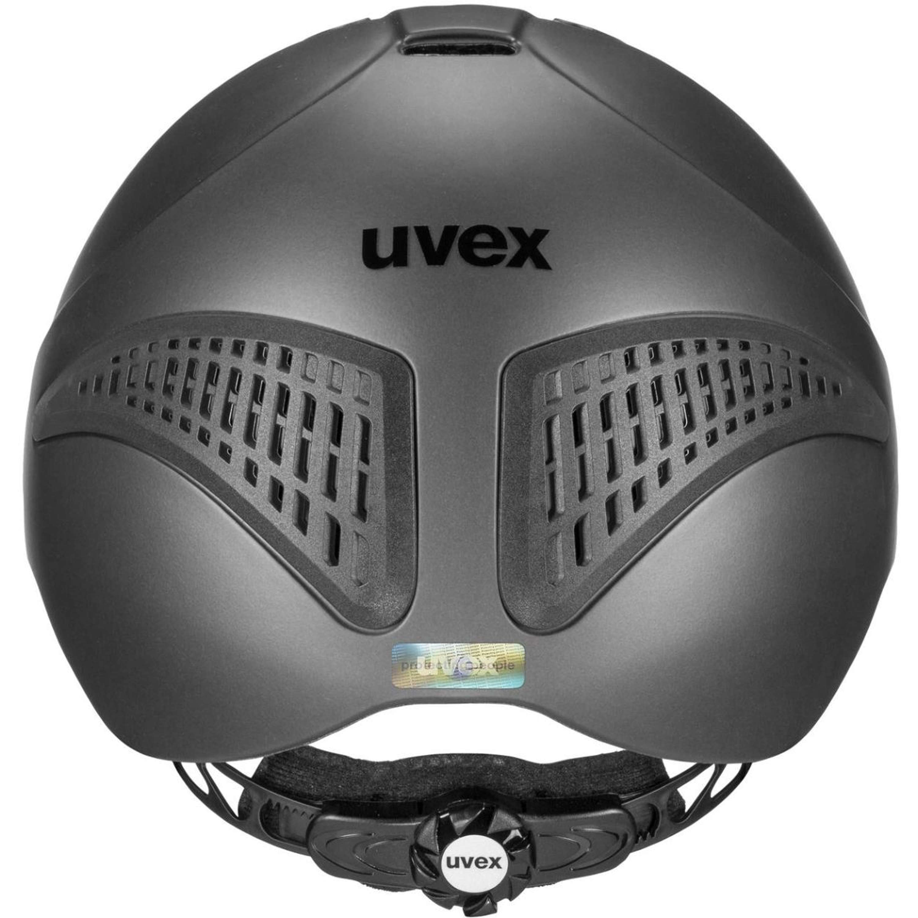 Uvex Kask Jeździecki Exxential III Antracytowy Matowy