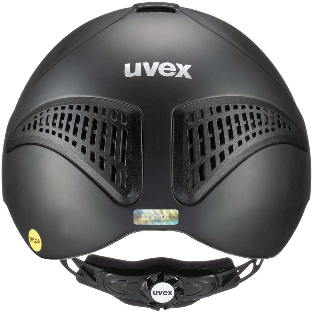 Uvex Kask jeździecki Exxential III MIPS czarny matowy