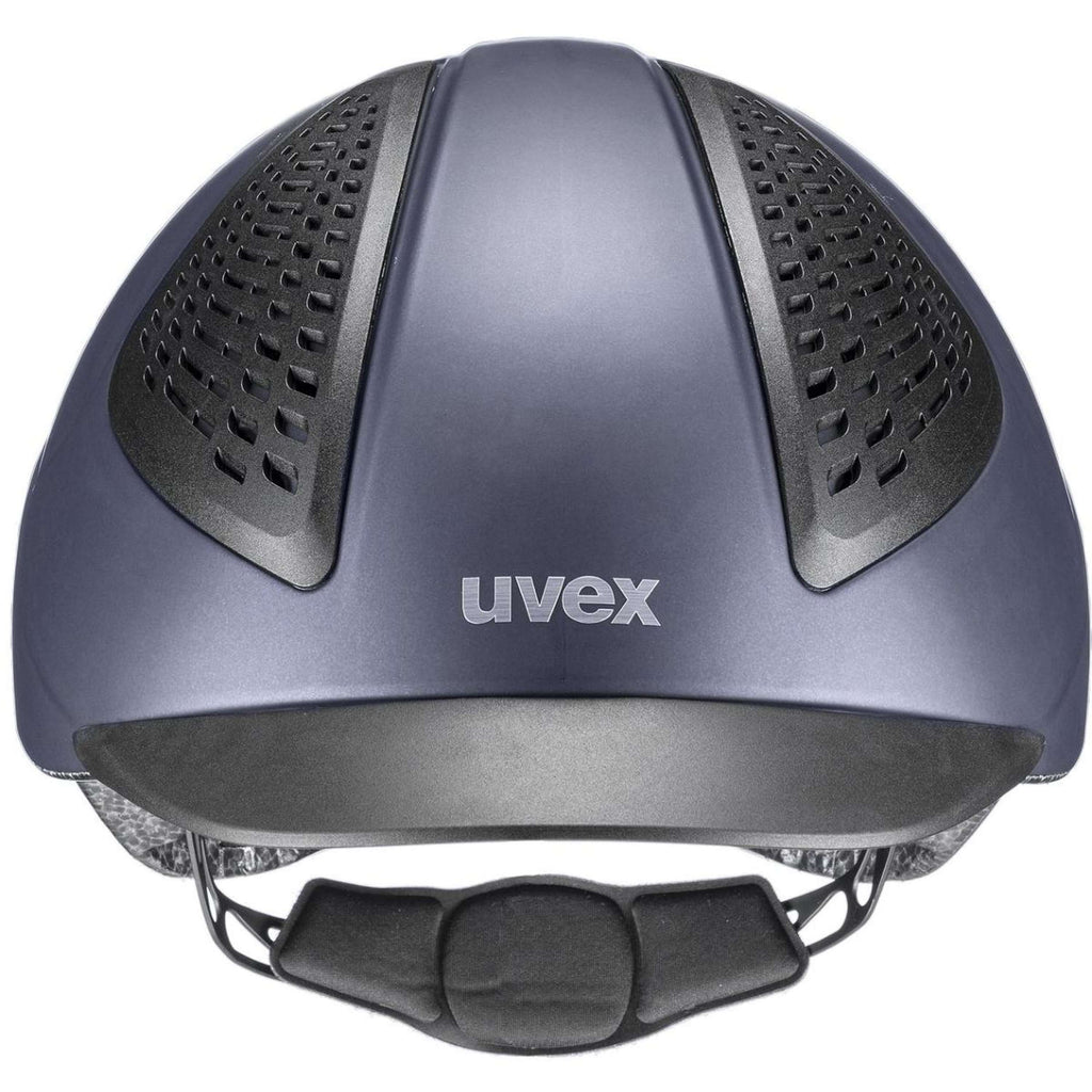 Kask jeździecki Uvex Exxential III MIPS granatowy matowy