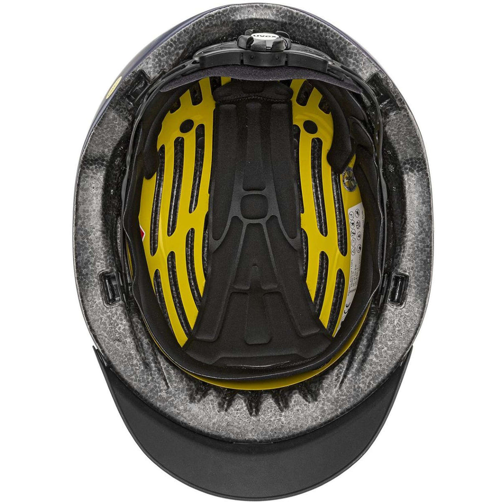 Kask jeździecki Uvex Exxential III MIPS granatowy matowy