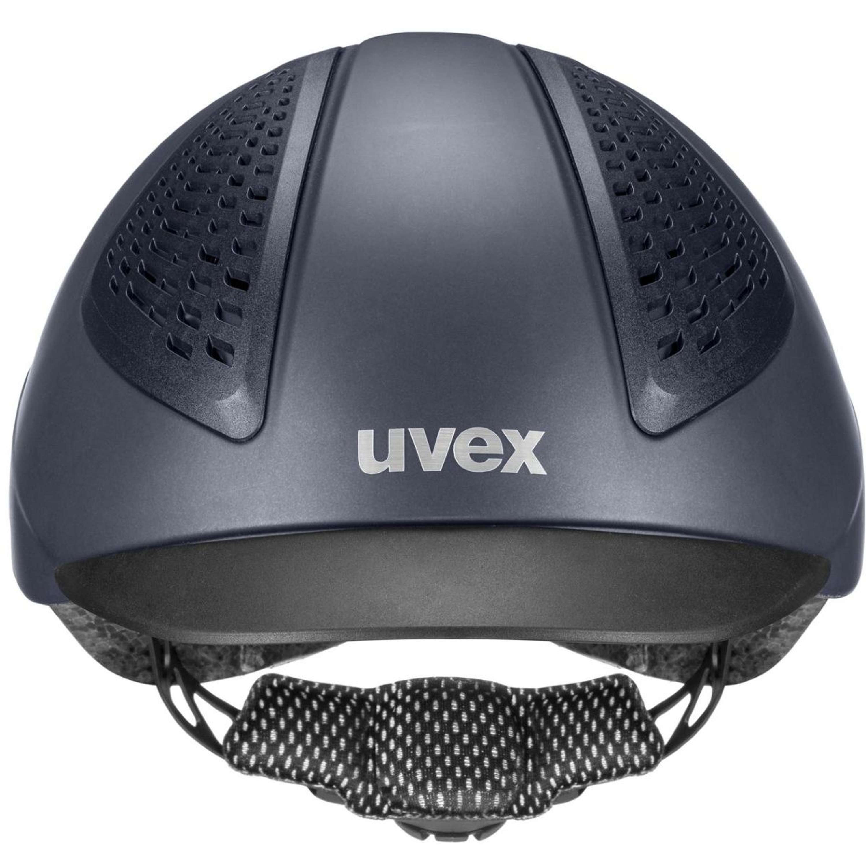 Uvex Kask Jeździecki Exxential III Niebieski Matowy