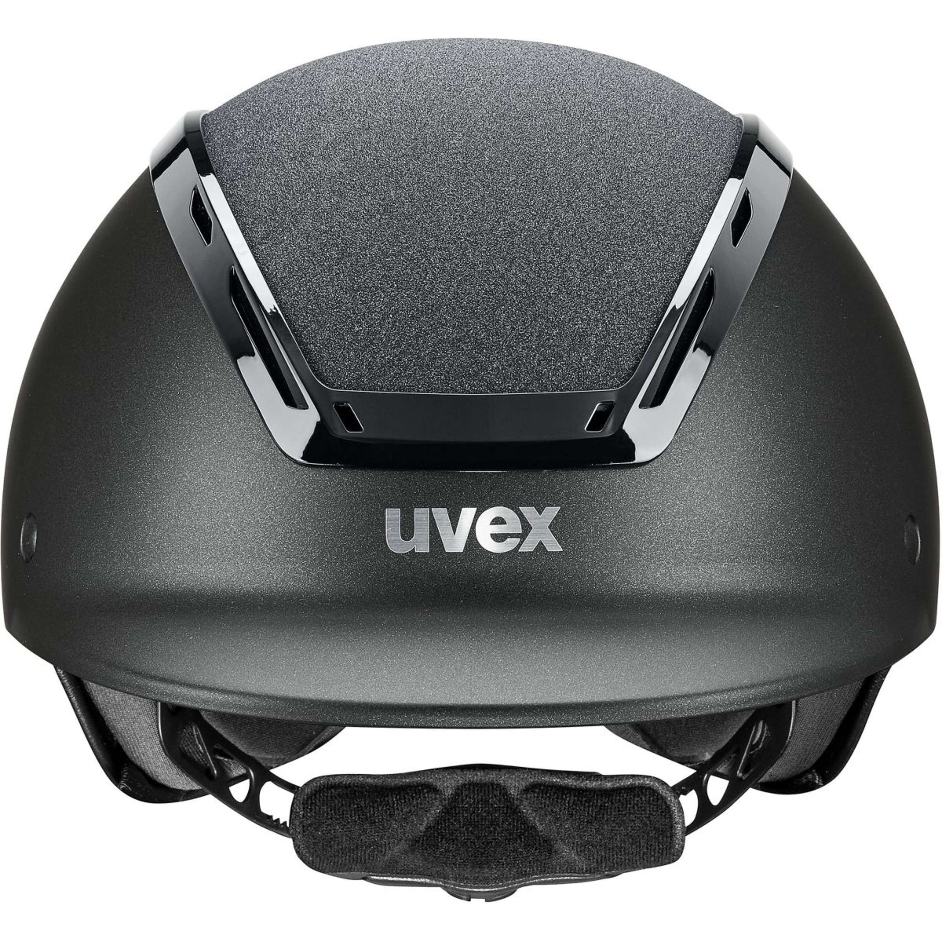 Kask jeździecki Uvex Exxeed Starshine czarny