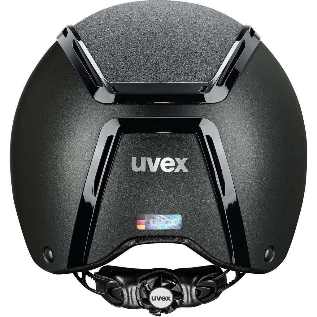 Kask jeździecki Uvex Exxeed Starshine czarny
