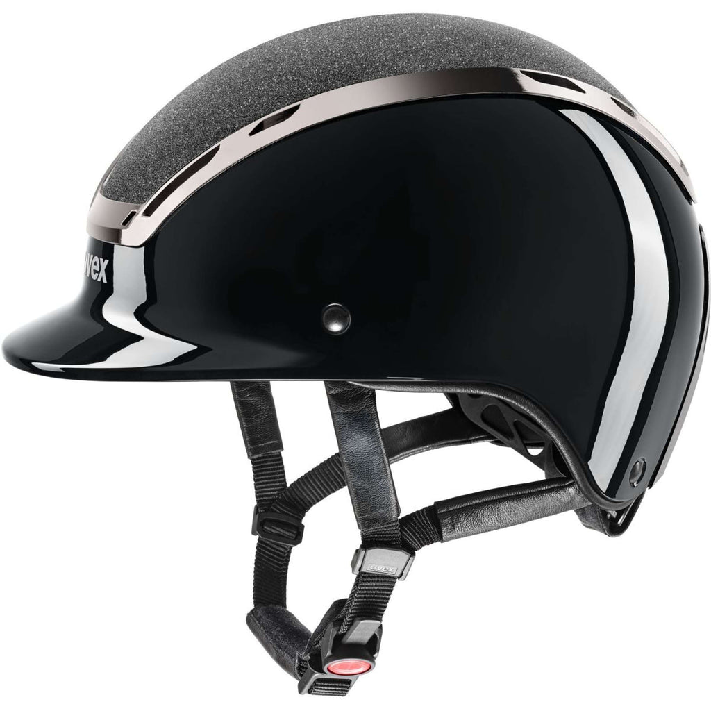 Kask jeździecki Uvex Exxeed Blaze czarny