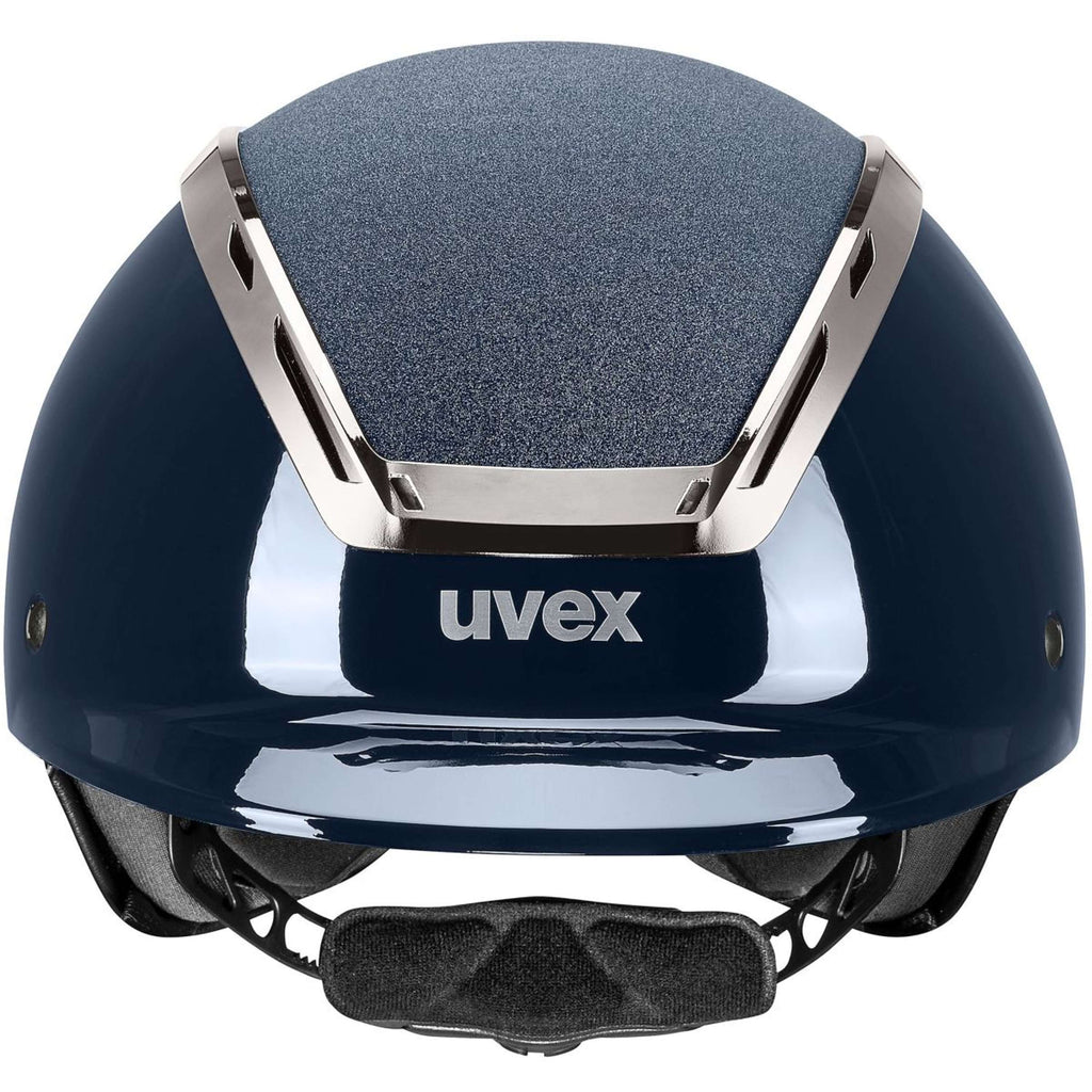 Kask jeździecki Uvex Exxeed Blaze granatowy