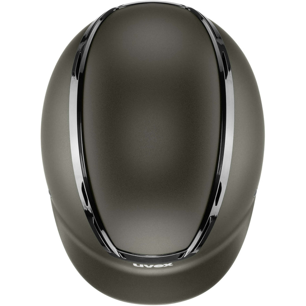 Kask jeździecki Uvex Exxeed Active oliwkowy
