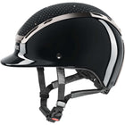 Kask jeździecki Uvex Exxeed Glow czarny/czarny