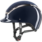 Kask jeździecki Uvex Exxeed Glow granatowy/czarny