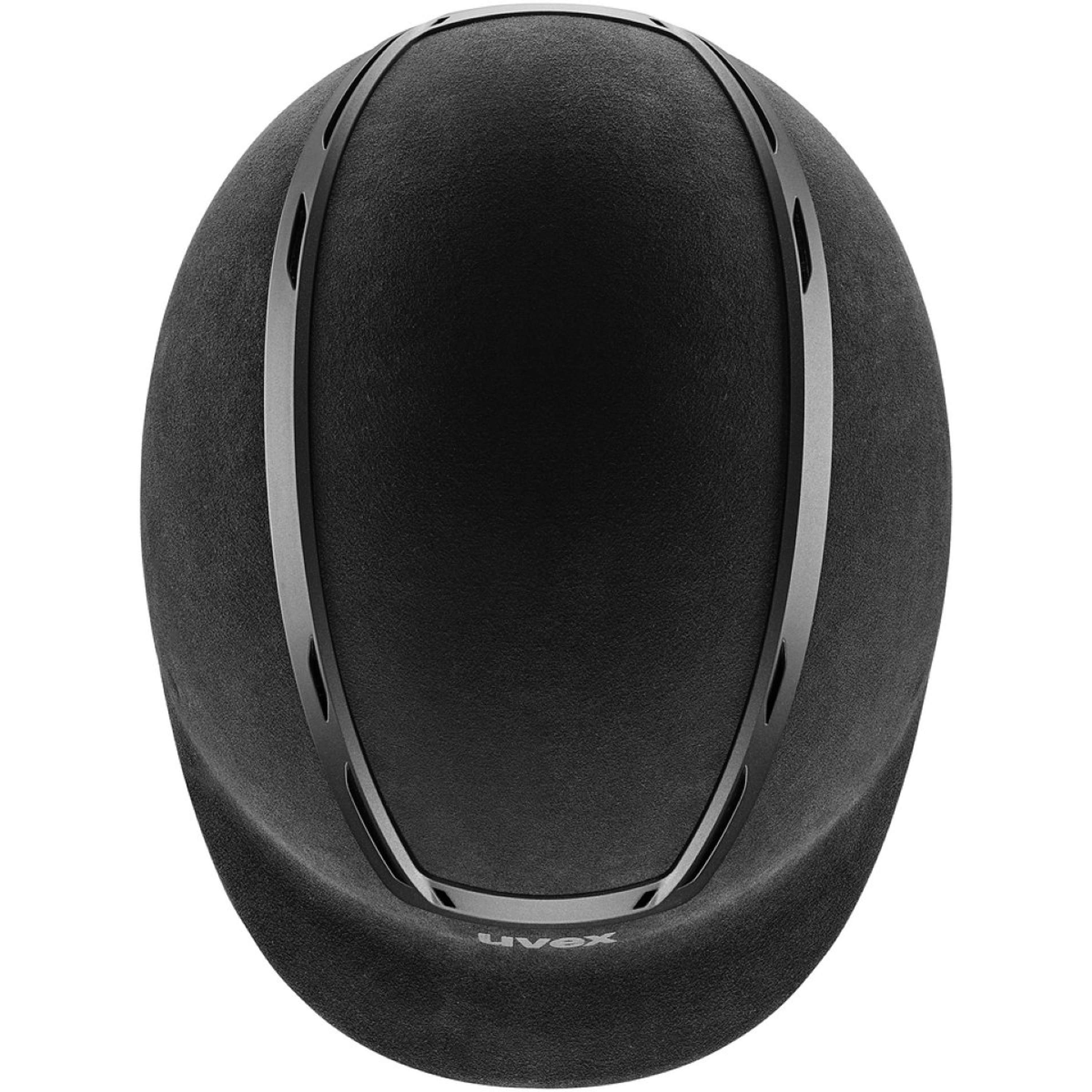 Uvex Kask Jeździecki Exxeed Classical Czarny Matowy