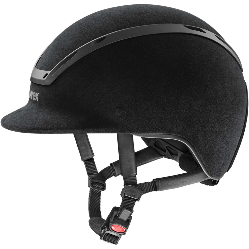 Kask jeździecki Uvex Exxeed Classical czarny matowy