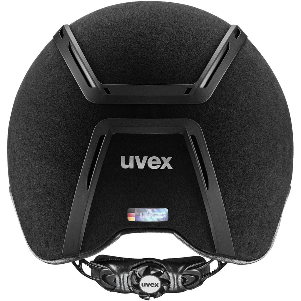 Kask jeździecki Uvex Exxeed Classical czarny matowy