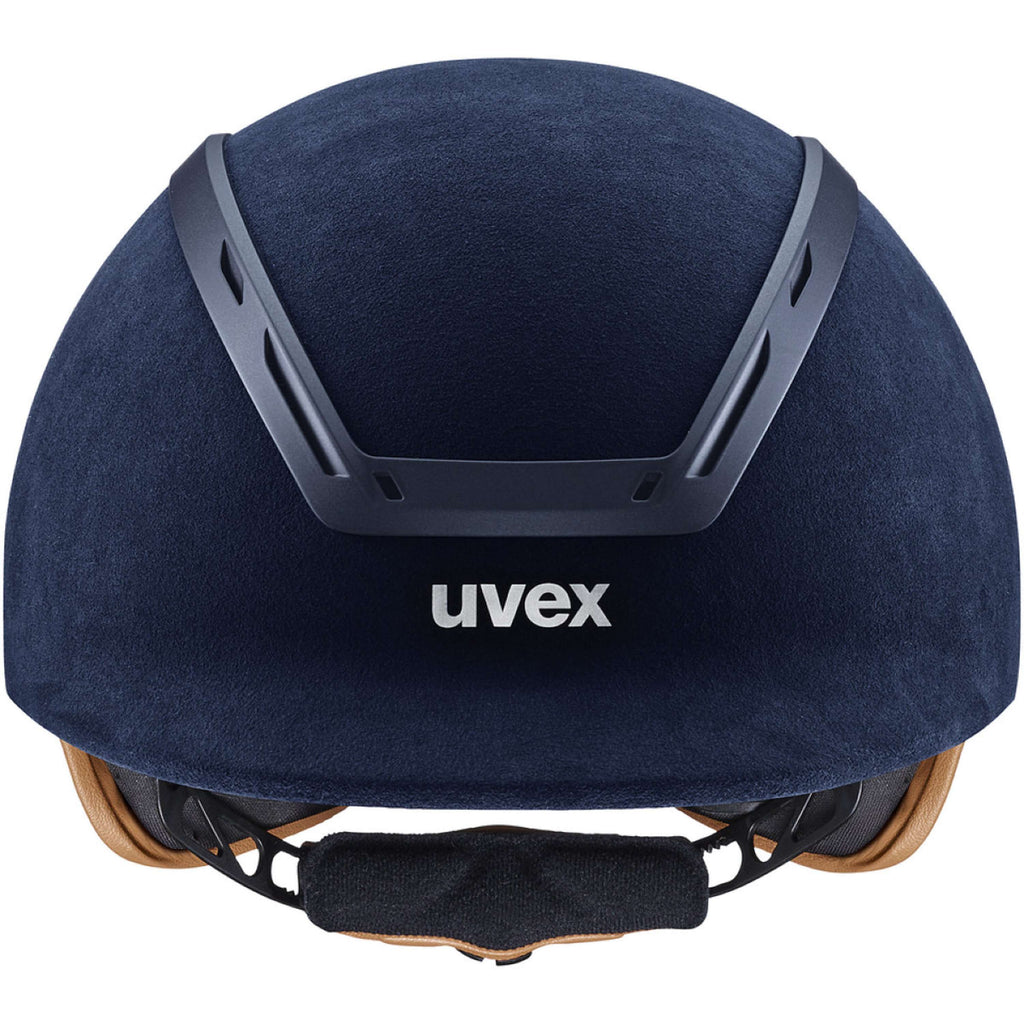 Uvex Kask jeździecki Exxeed Classical granatowy matowy