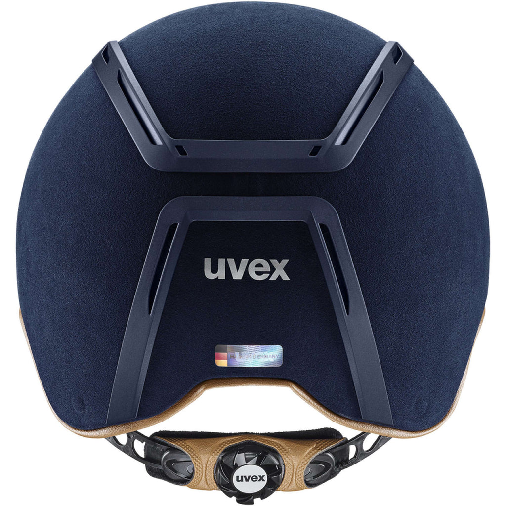 Uvex Kask jeździecki Exxeed Classical granatowy matowy