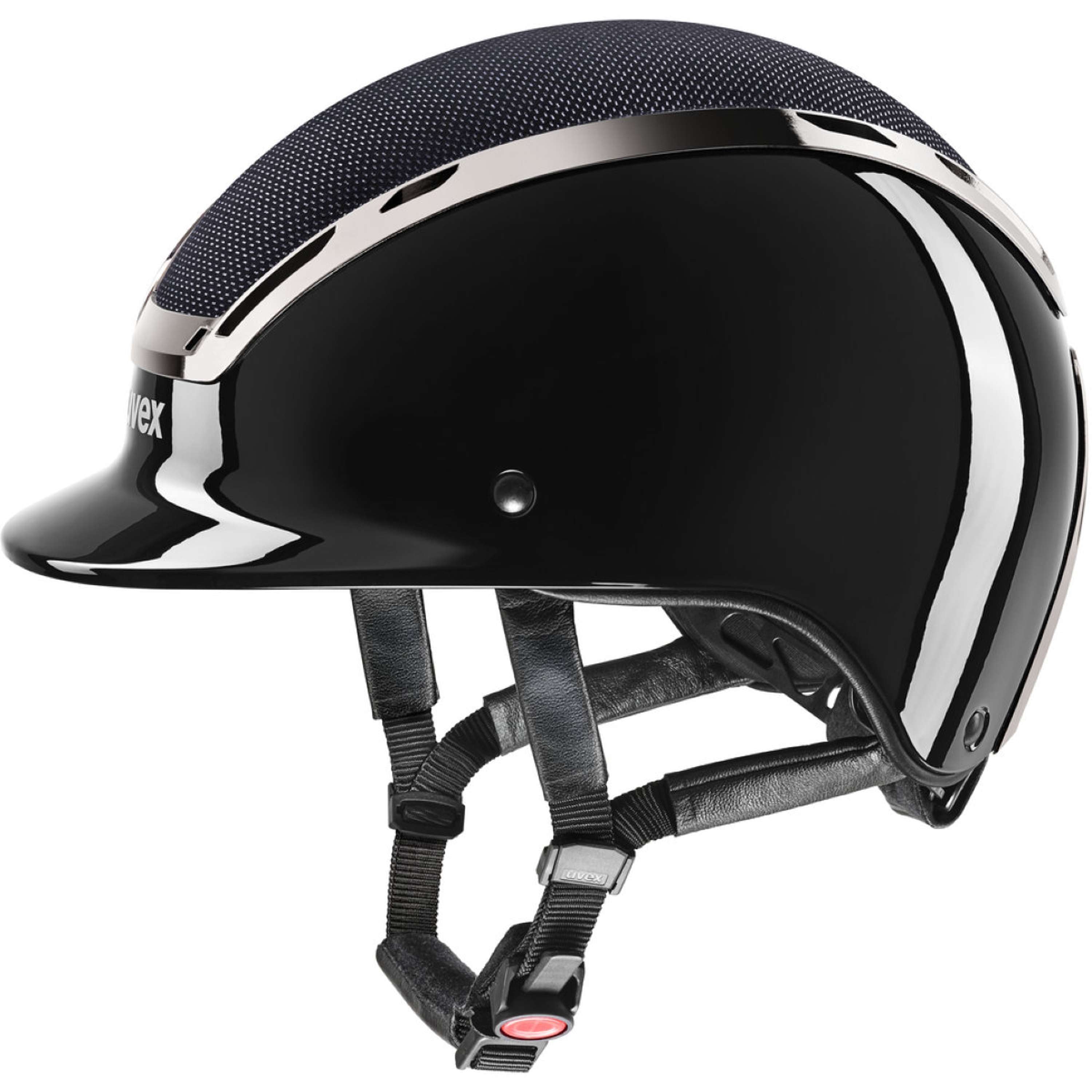 Uvex Kask Jeździecki Exxeed Elegance Czarny
