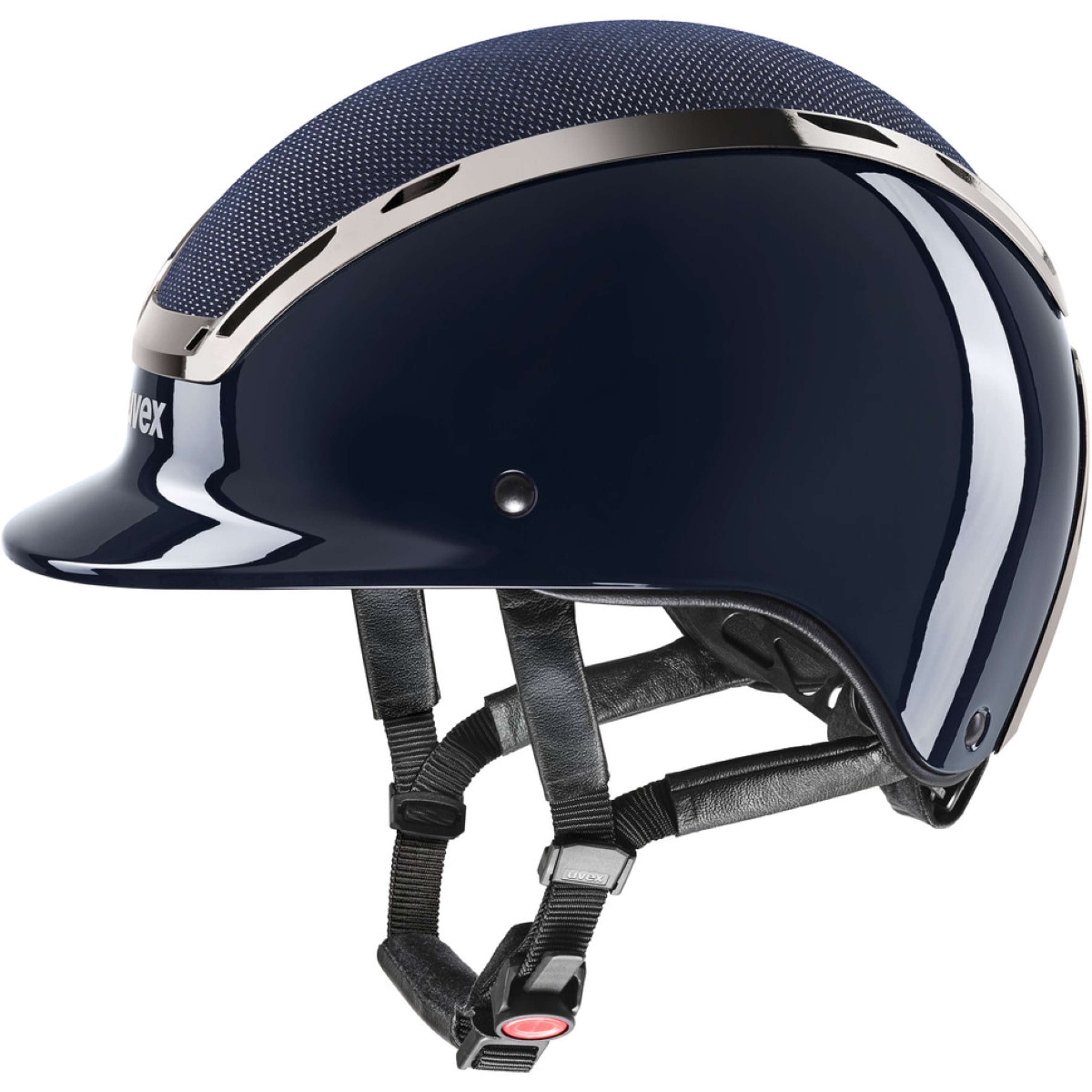 Kask jeździecki Uvex Exxeed Elegance malachitowy