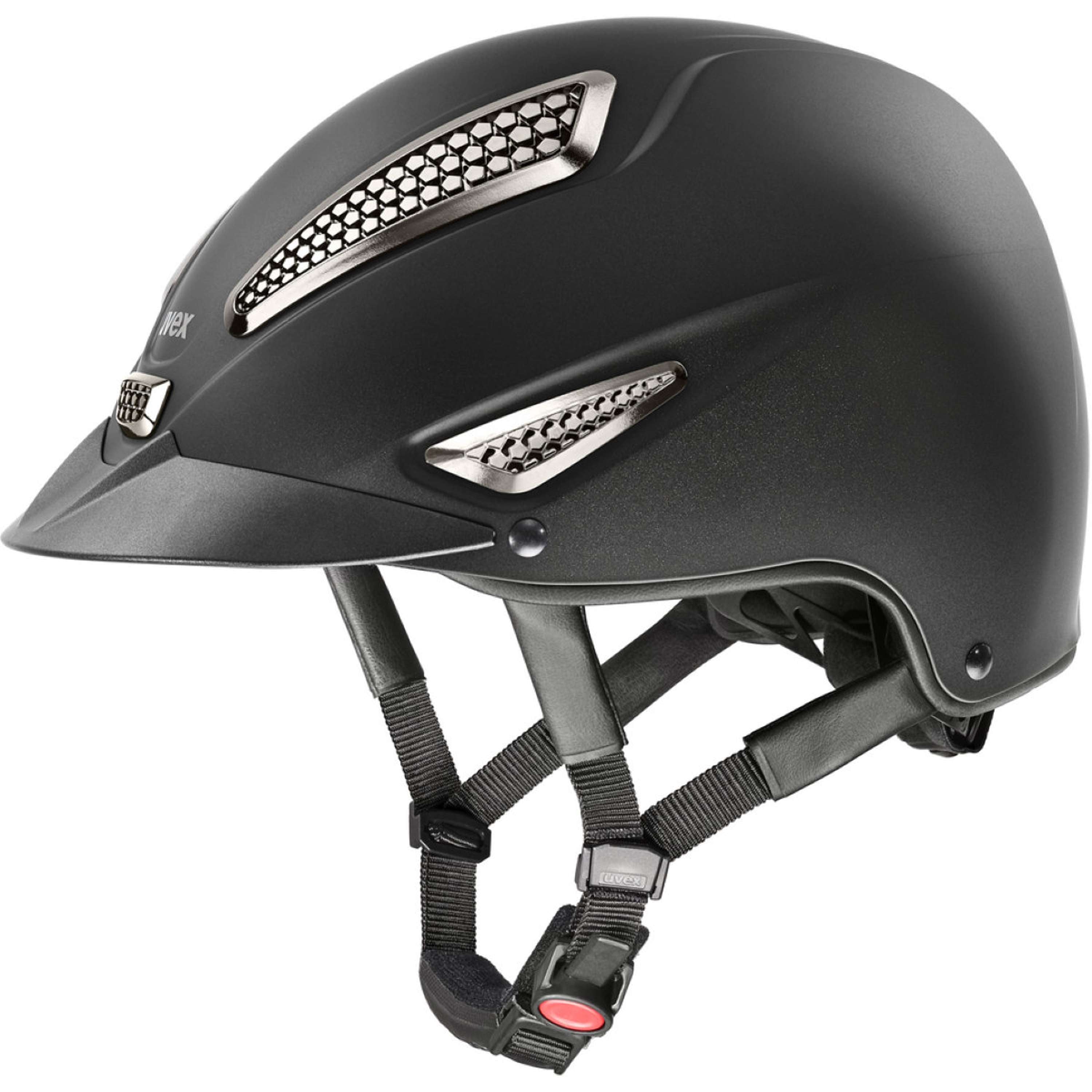 Uvex Kask Jeździecki Perfexxion III Chrome Czarny