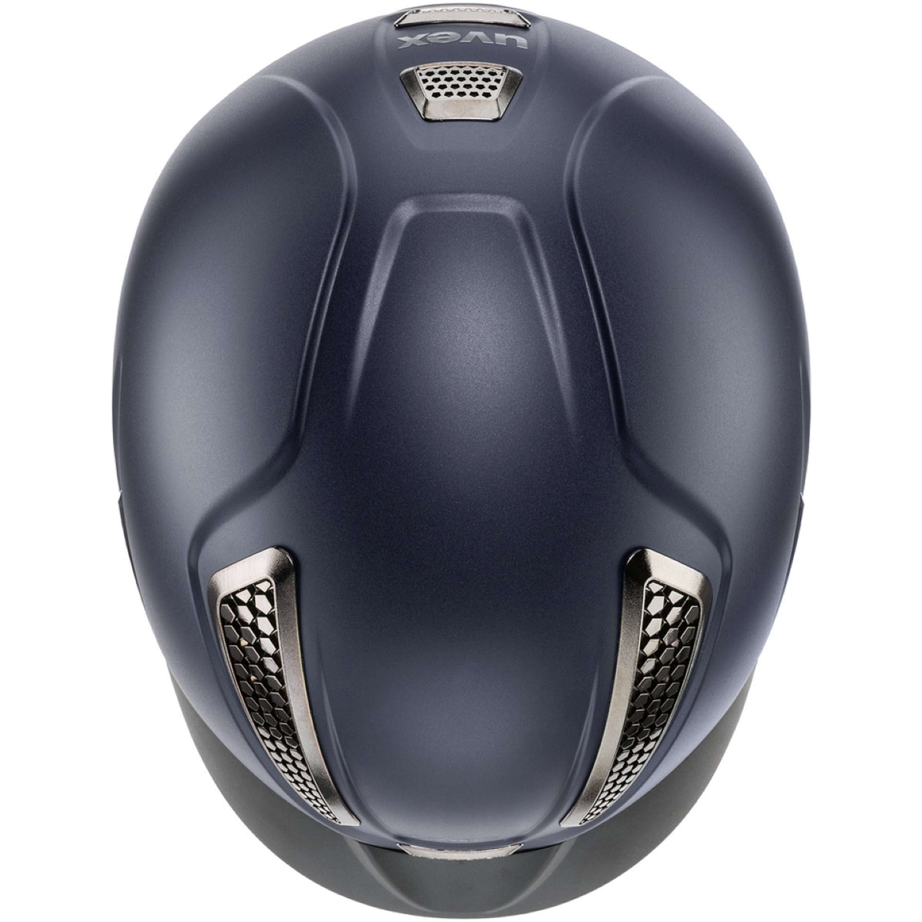 Uvex Kask Jeździecki Perfexxion III Chrome Granatowy
