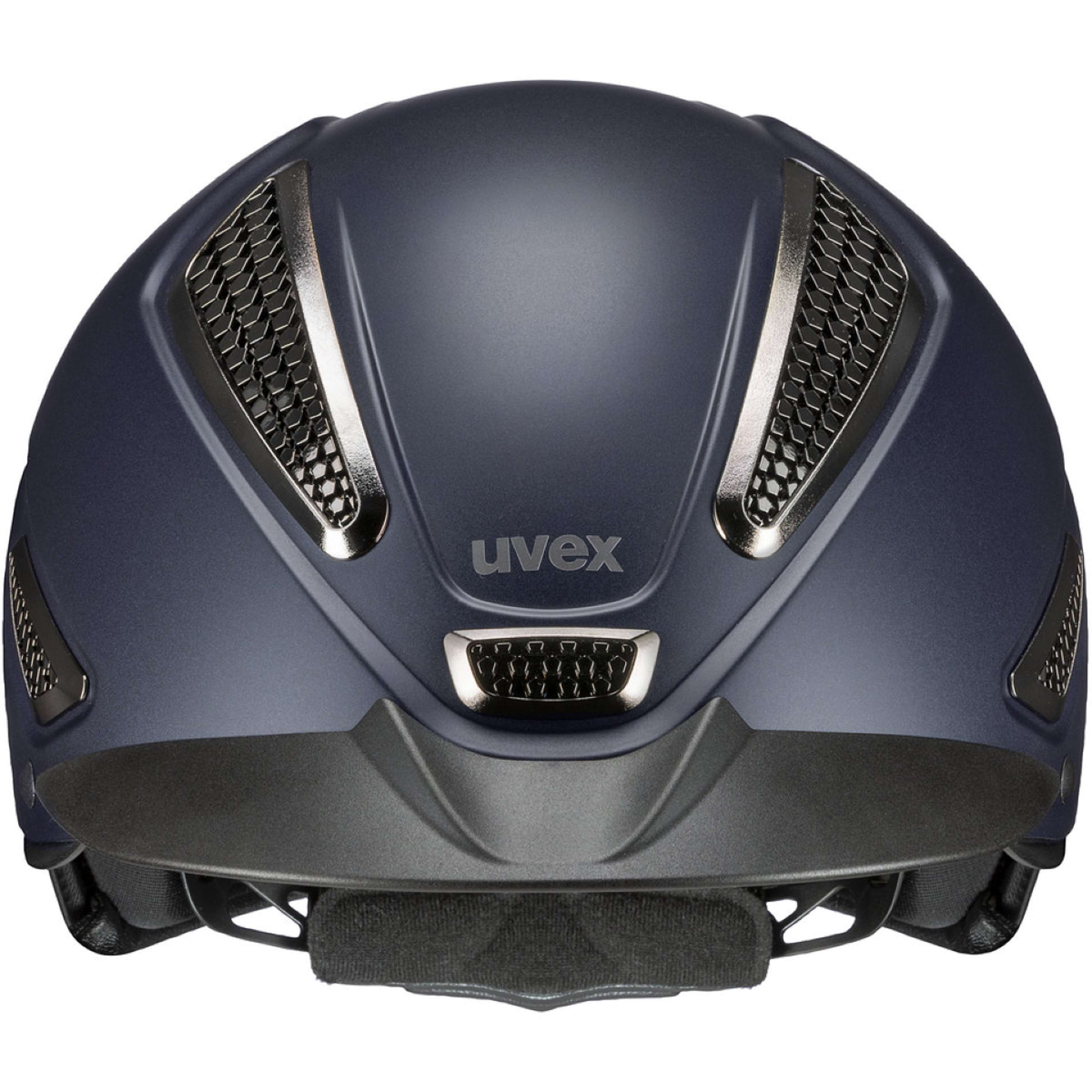 Uvex Kask Jeździecki Perfexxion III Chrome Granatowy