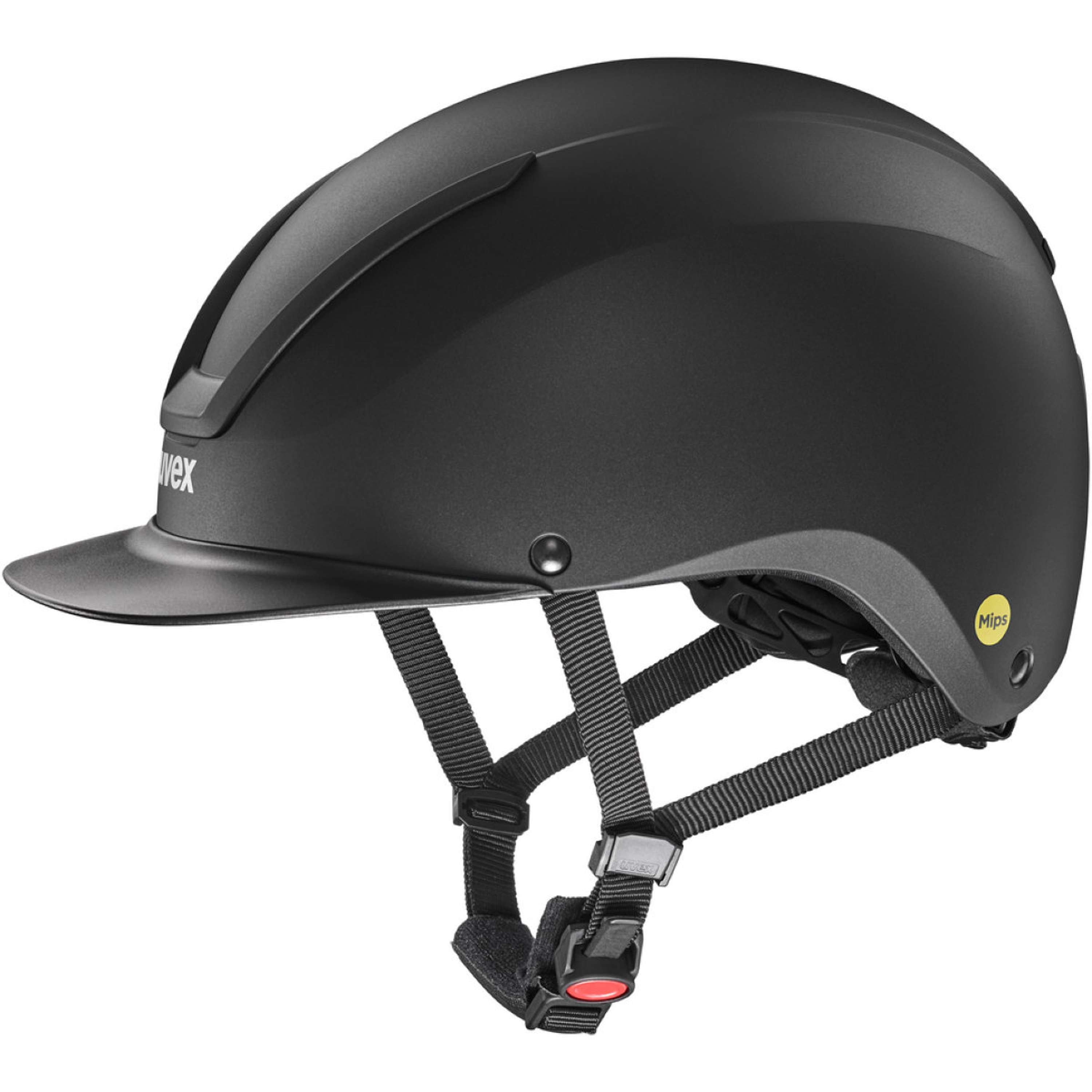 Uvex Kask Jeździecki Ixxo Mips Czarny Matowy