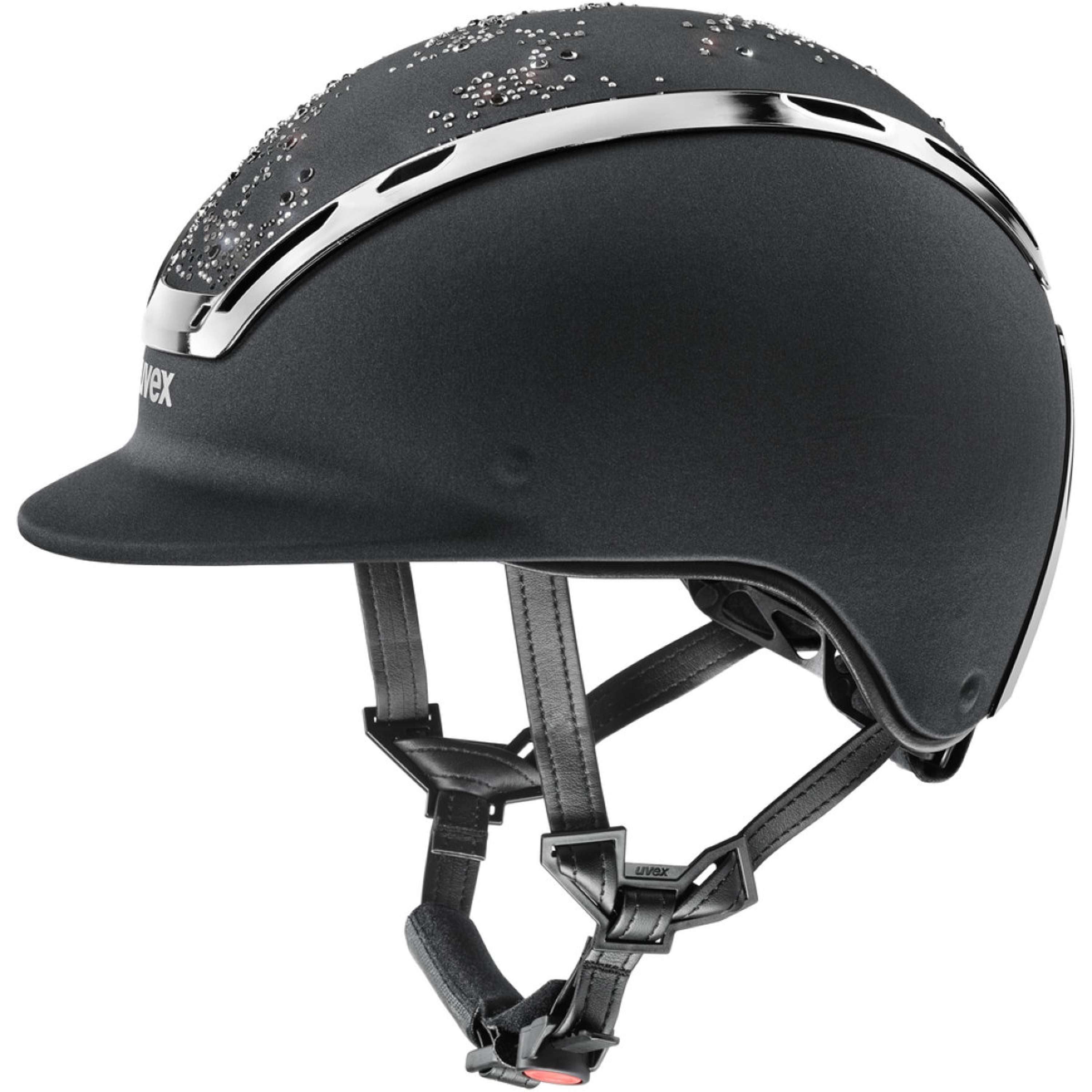 Uvex Kask Jeździecki Exxeed Diamond Czarny