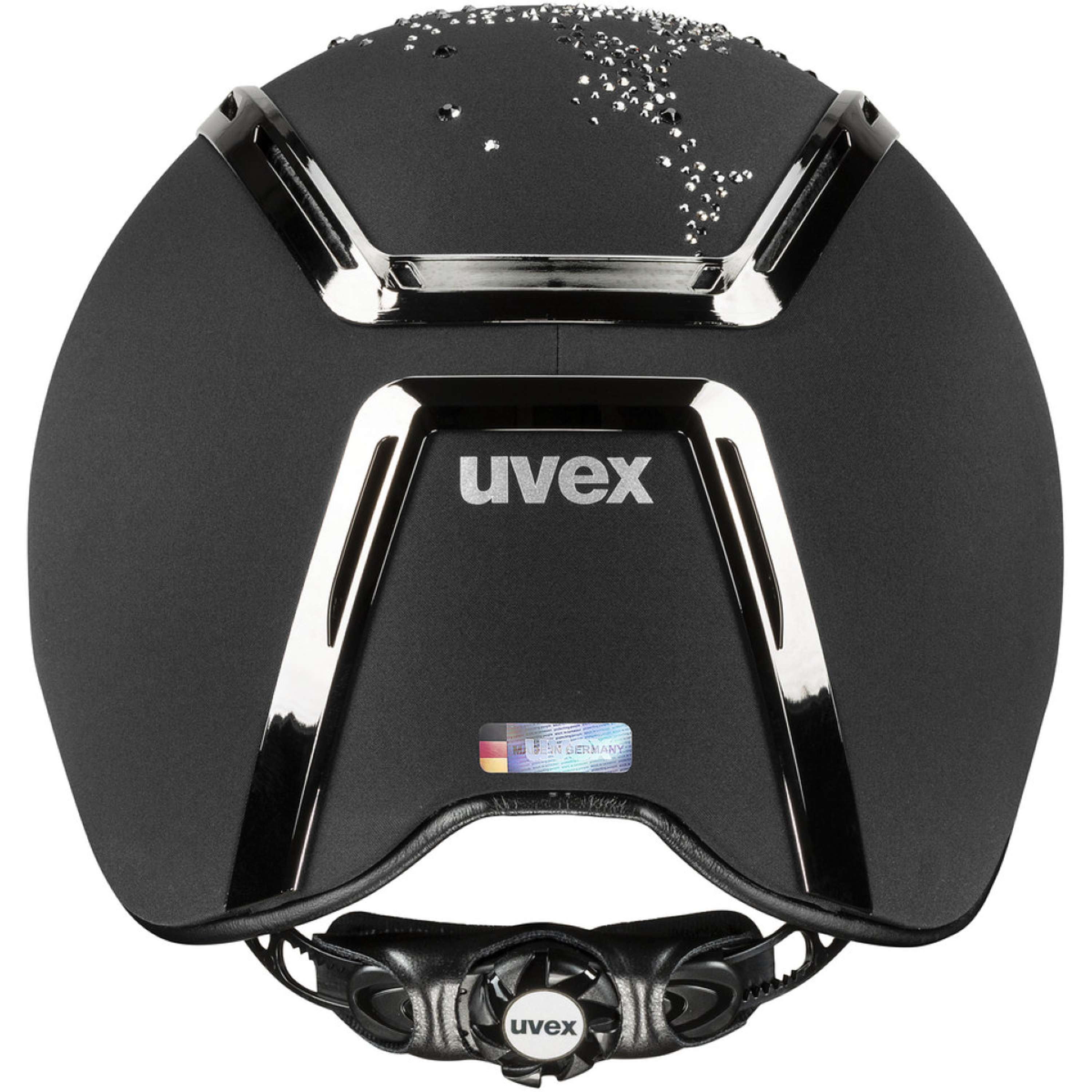 Uvex Kask Jeździecki Exxeed Diamond Czarny