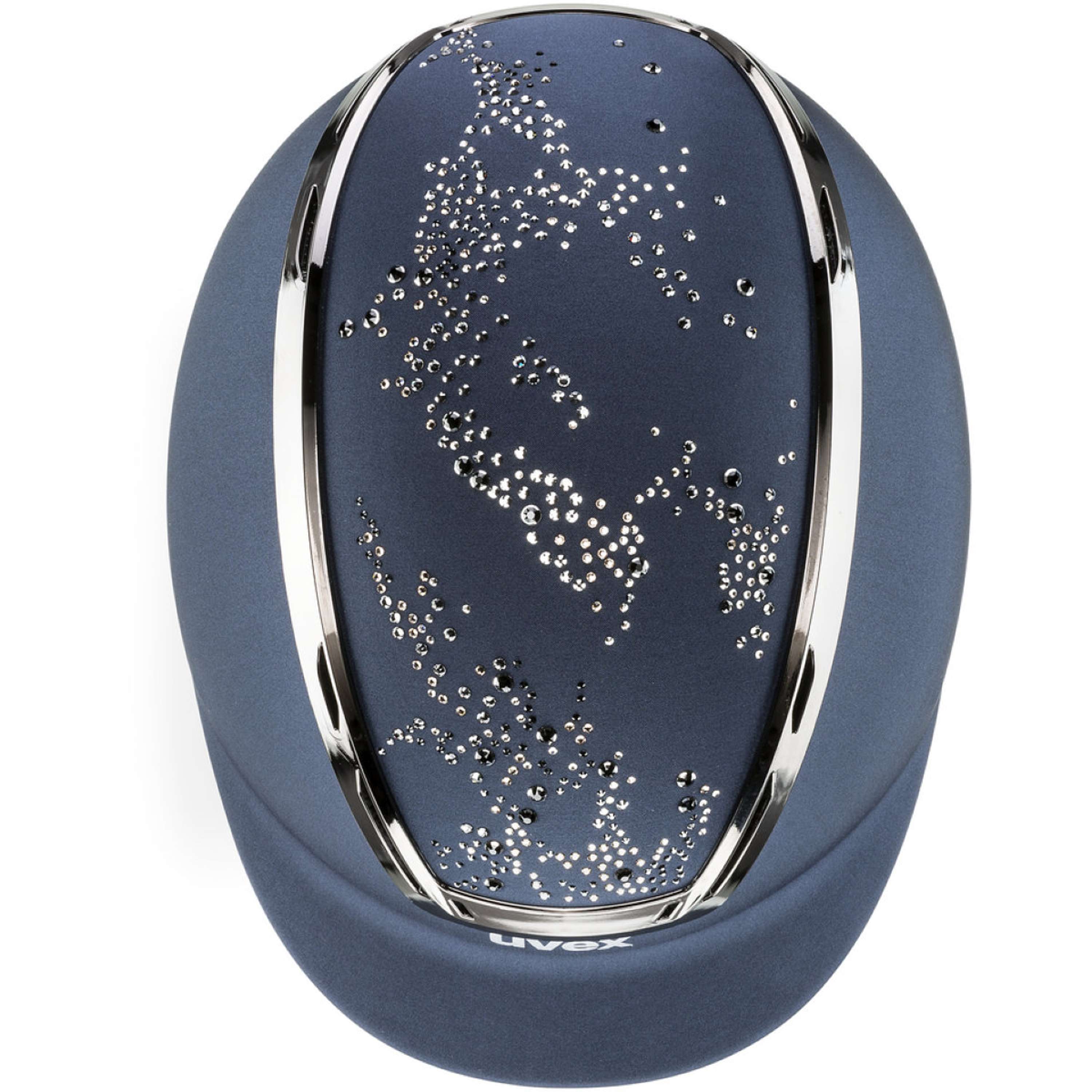 Uvex Kask Jeździecki Exxeed Diamond Granatowy