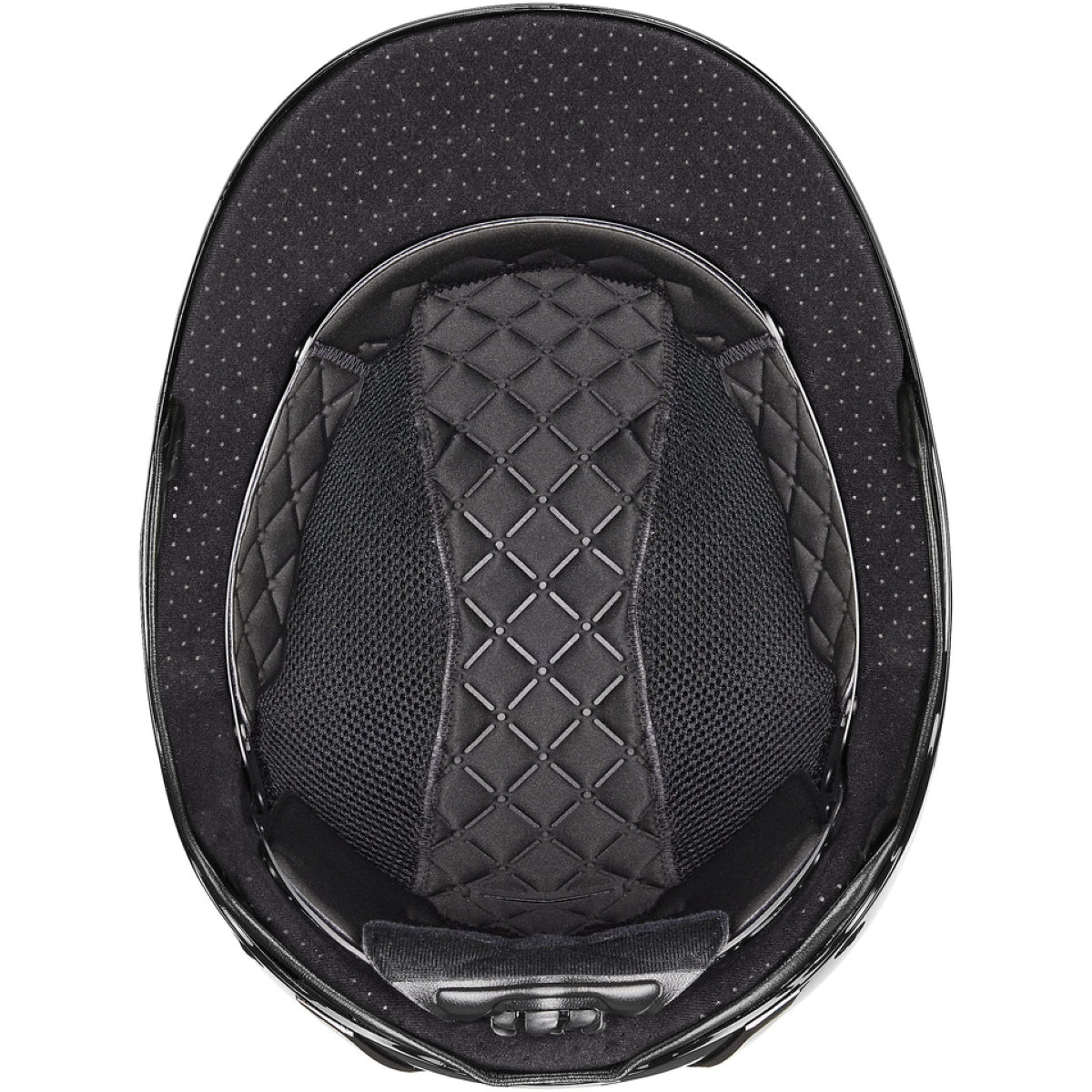 Uvex Kask Jeździecki Exxeed Ultimate Czarny Błyszczący