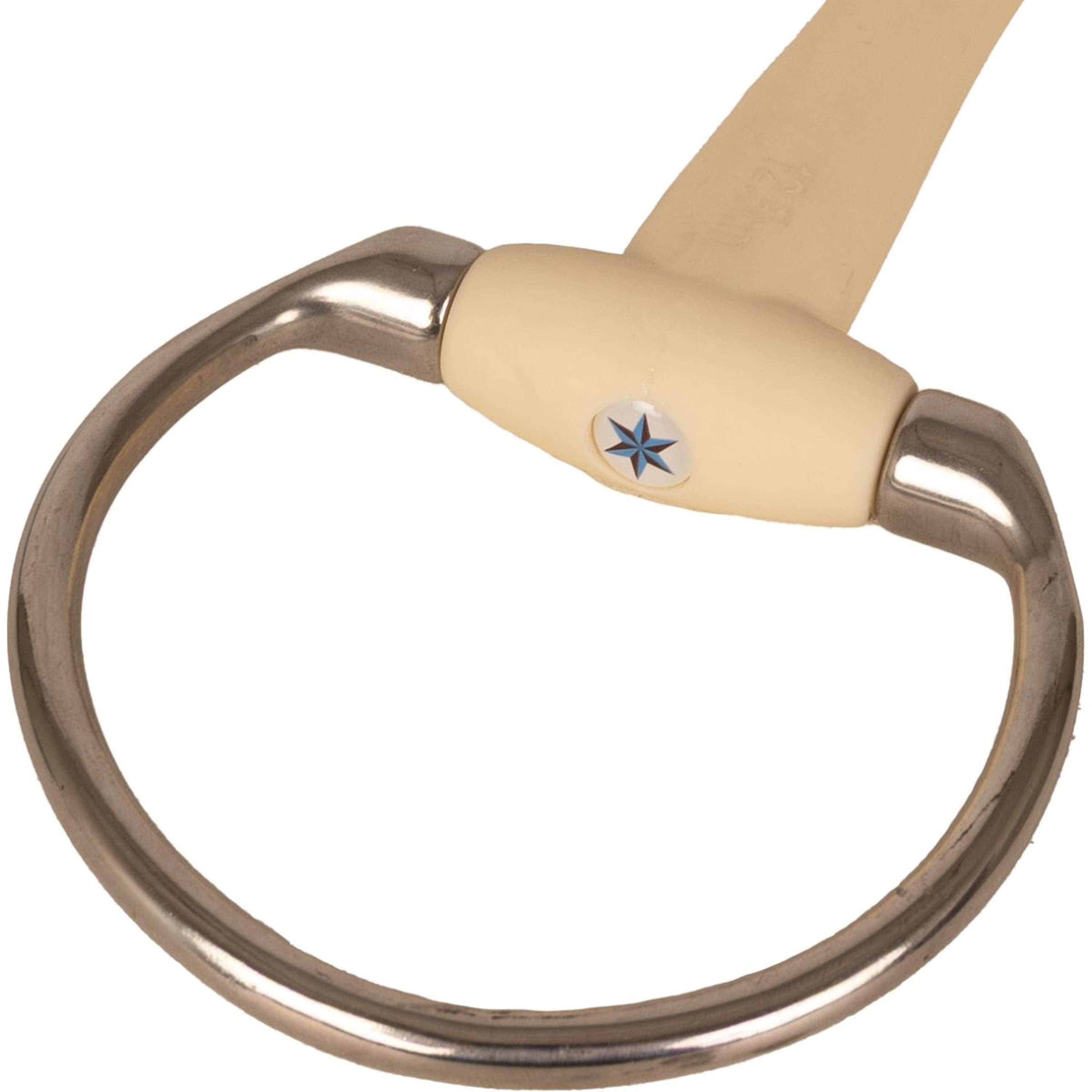 Wędzidło Velari z kółkami stałymi Flex Soft 20 mm