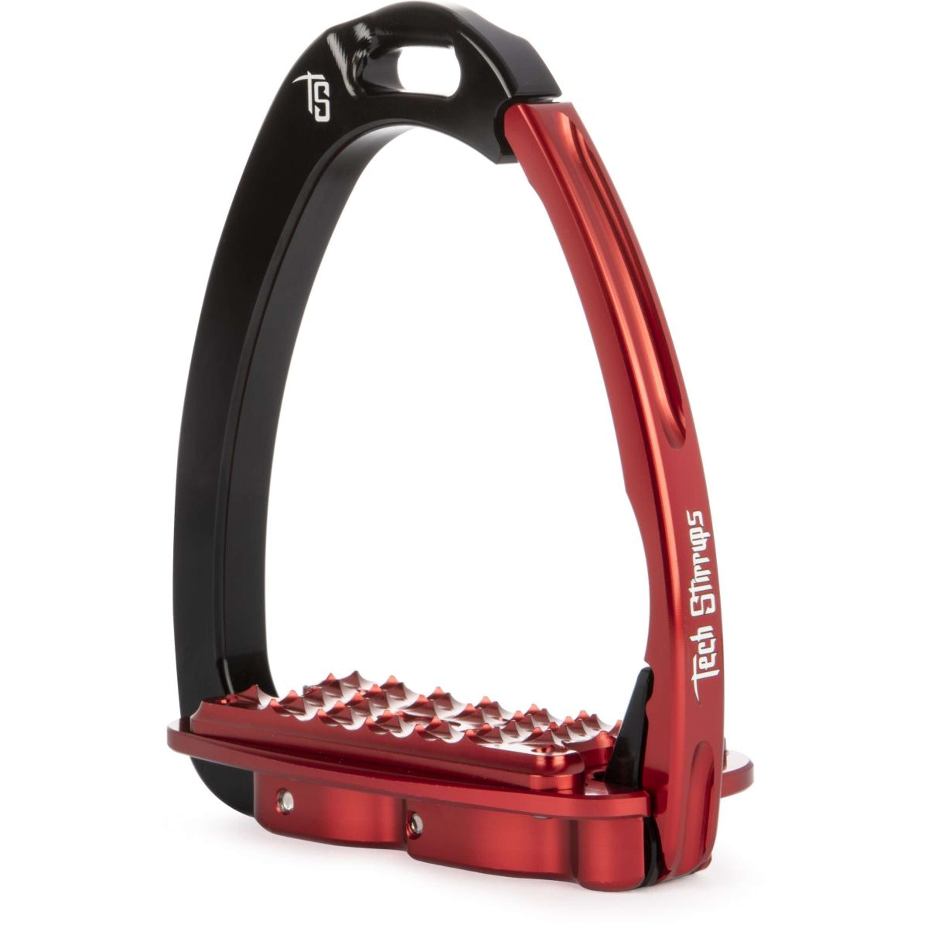 Strzemiona Tech Stirrups Venice Sloped EVO czarne/czerwone