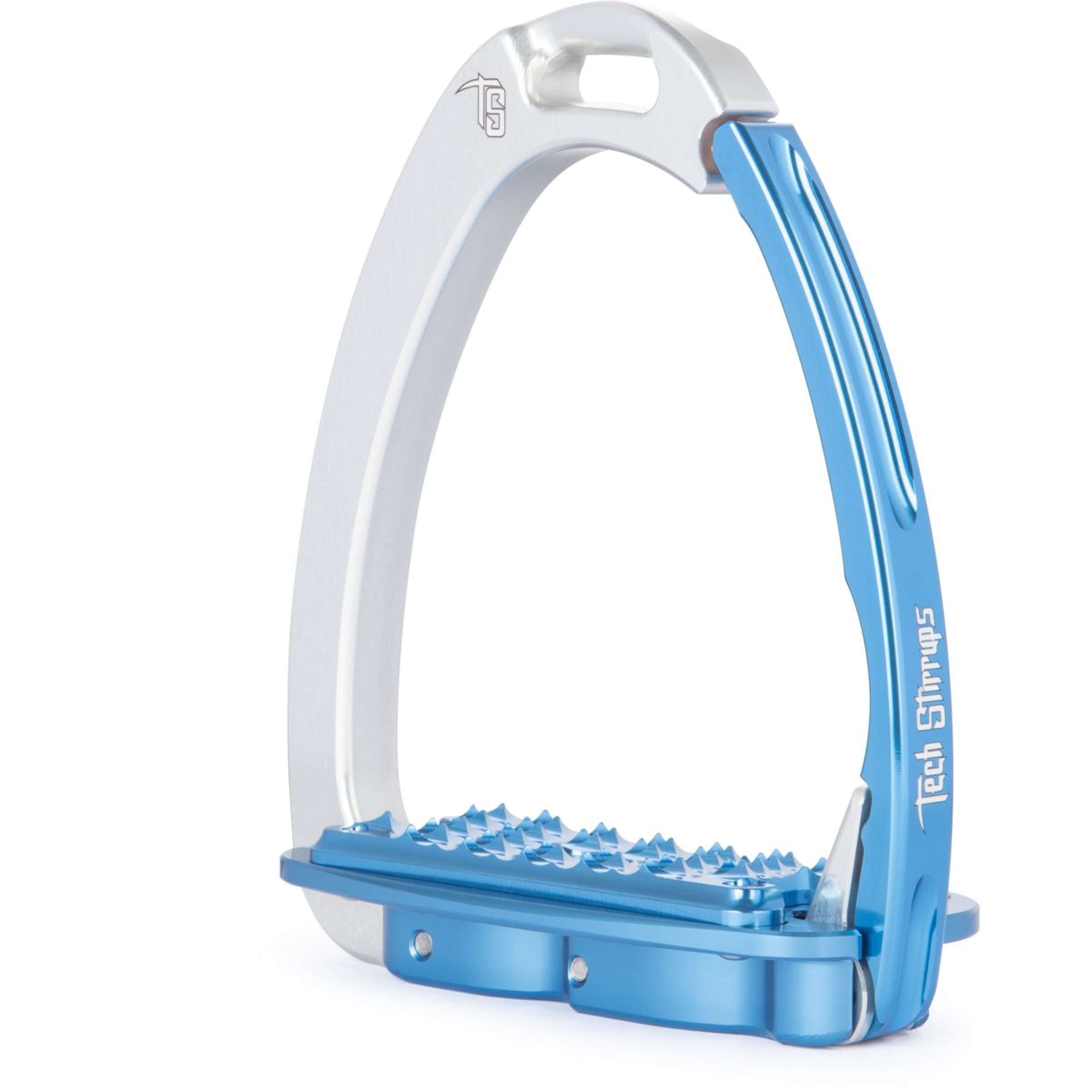 Tech Stirrups Strzemiona Venice Sloped EVO Srebrny/Niebieski