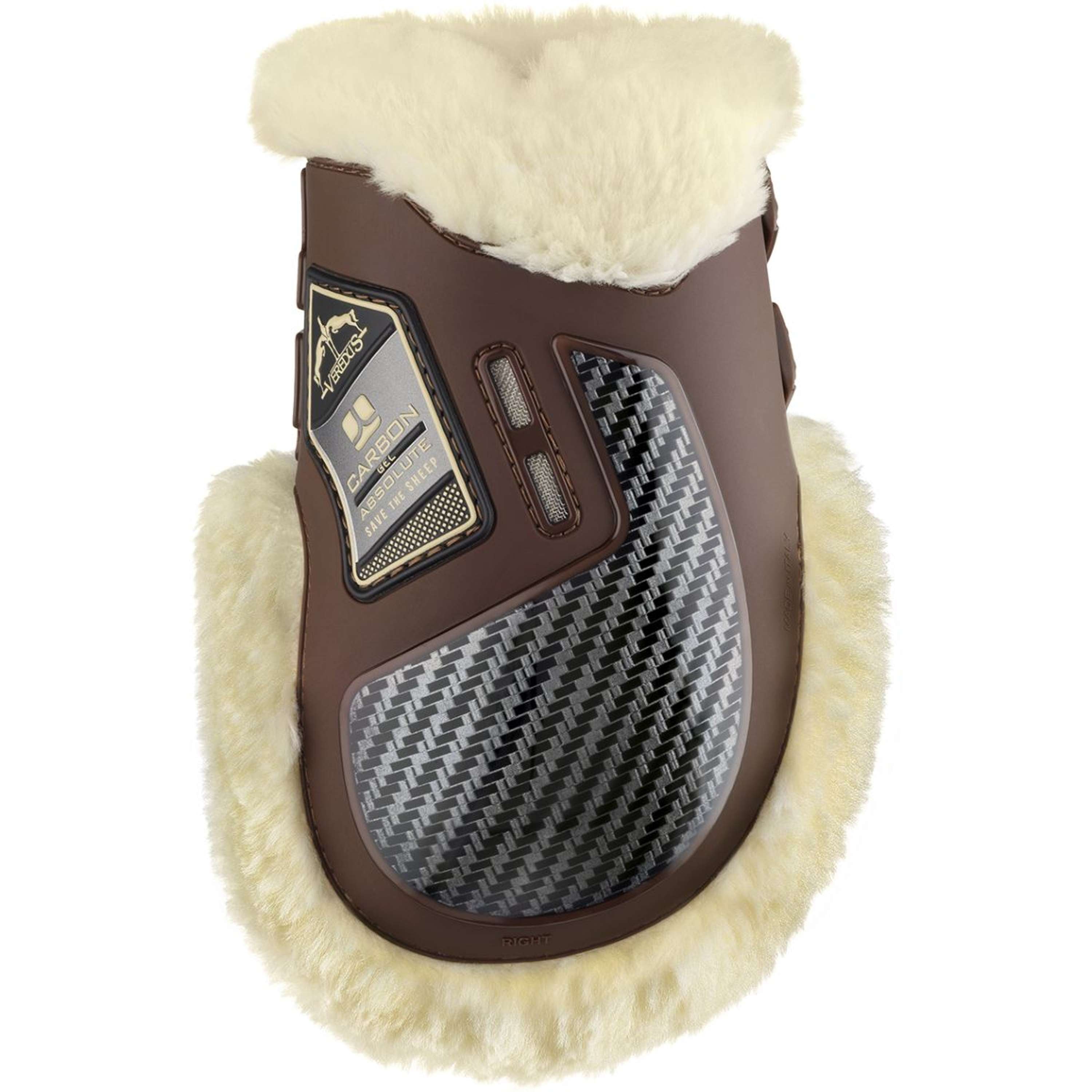 Veredus Ochraniacze na Zadrapania Karbon Gel Absolute Save the Sheep Rear Brązowy