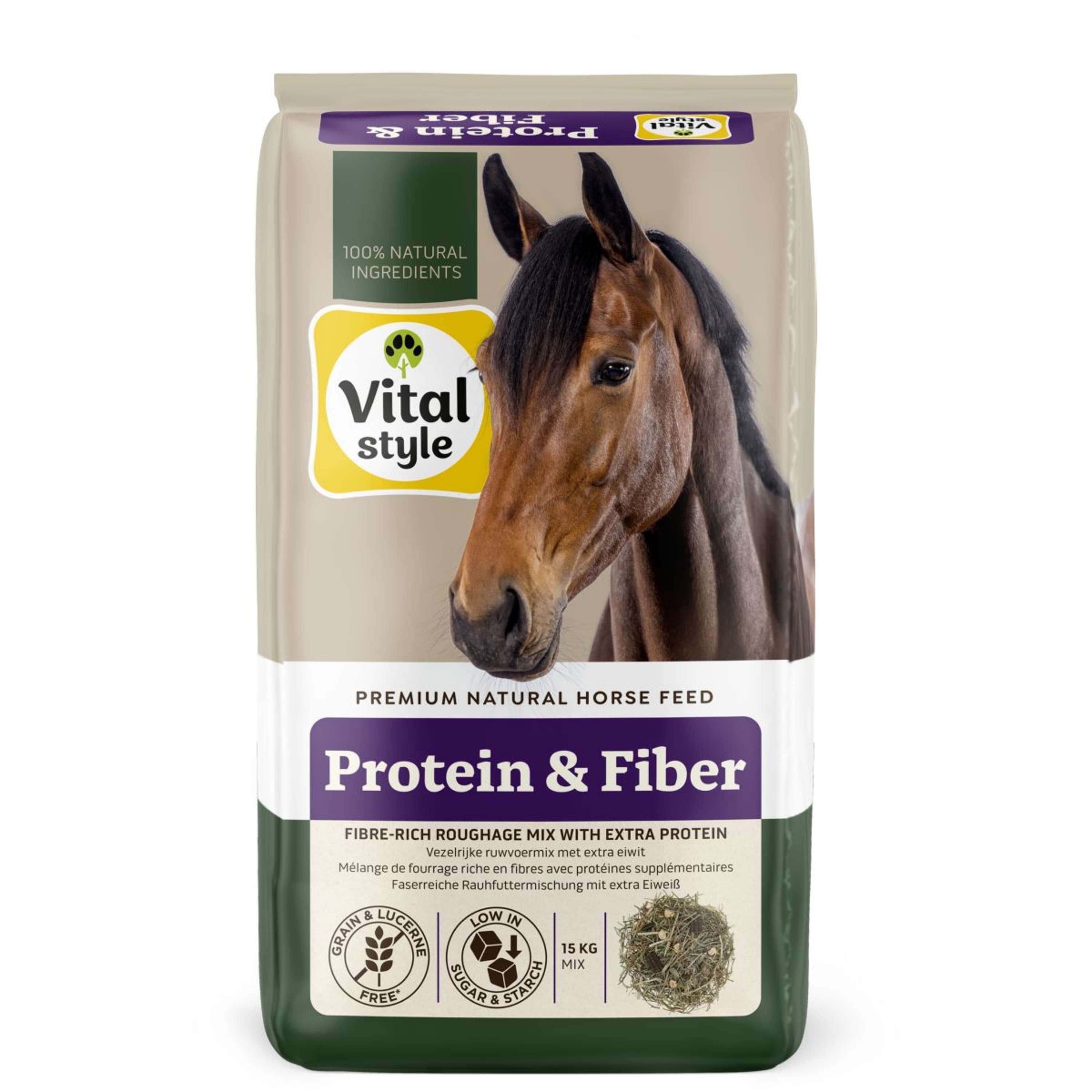 Vitalstyle Mieszanka pasz objętościowych Protein & Fiber