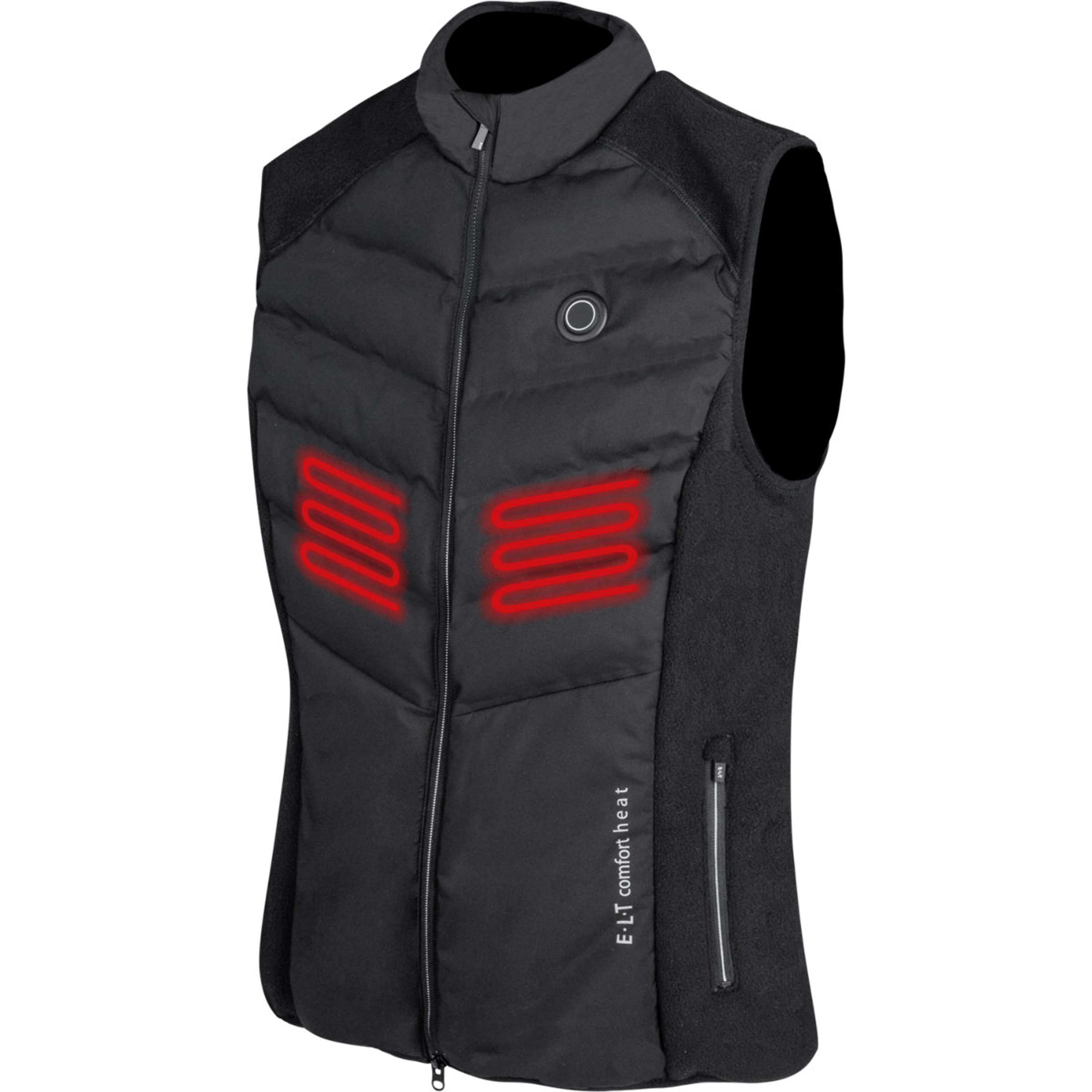ELT Ogrzewany Bezrękawnik Comfort Heat Dla dzieci Czarny