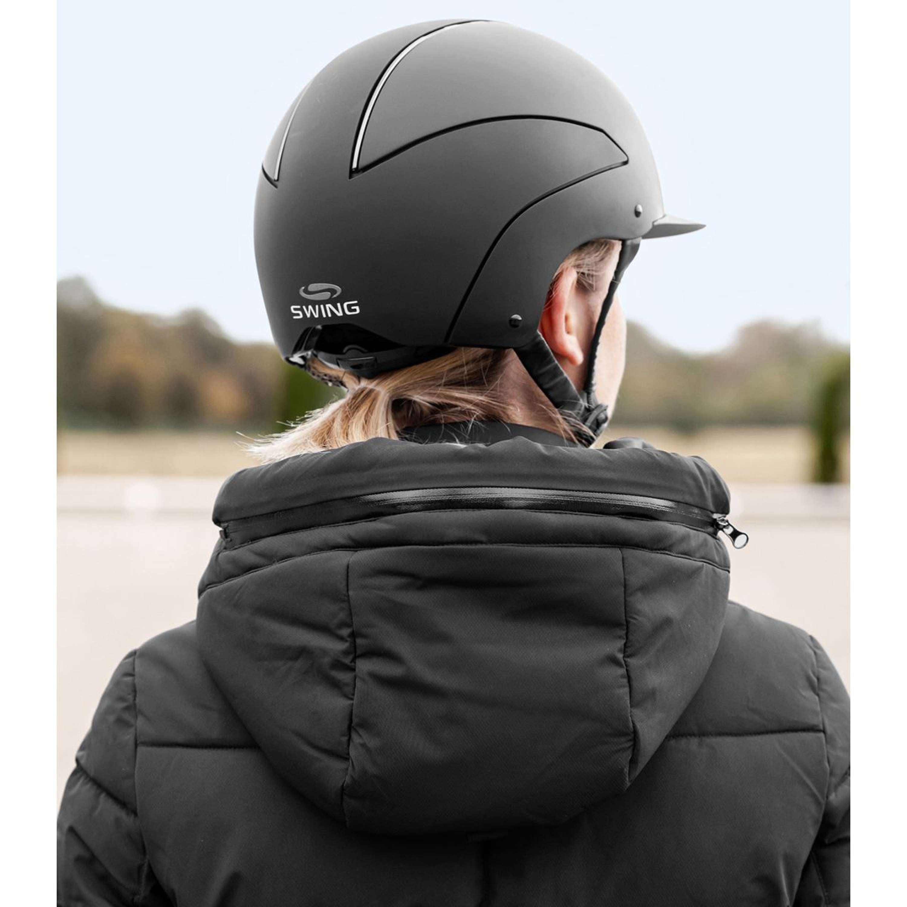 ELT Długi Płaszcz Saphira Advanced Riding Czarny