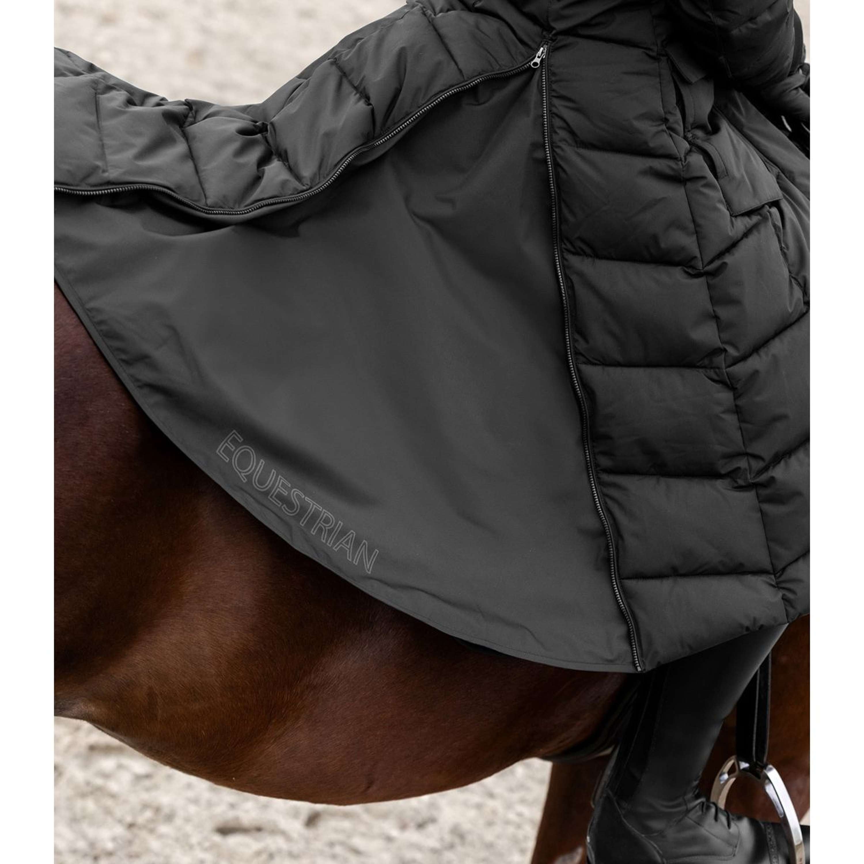 ELT Długi Płaszcz Saphira Advanced Riding Czarny
