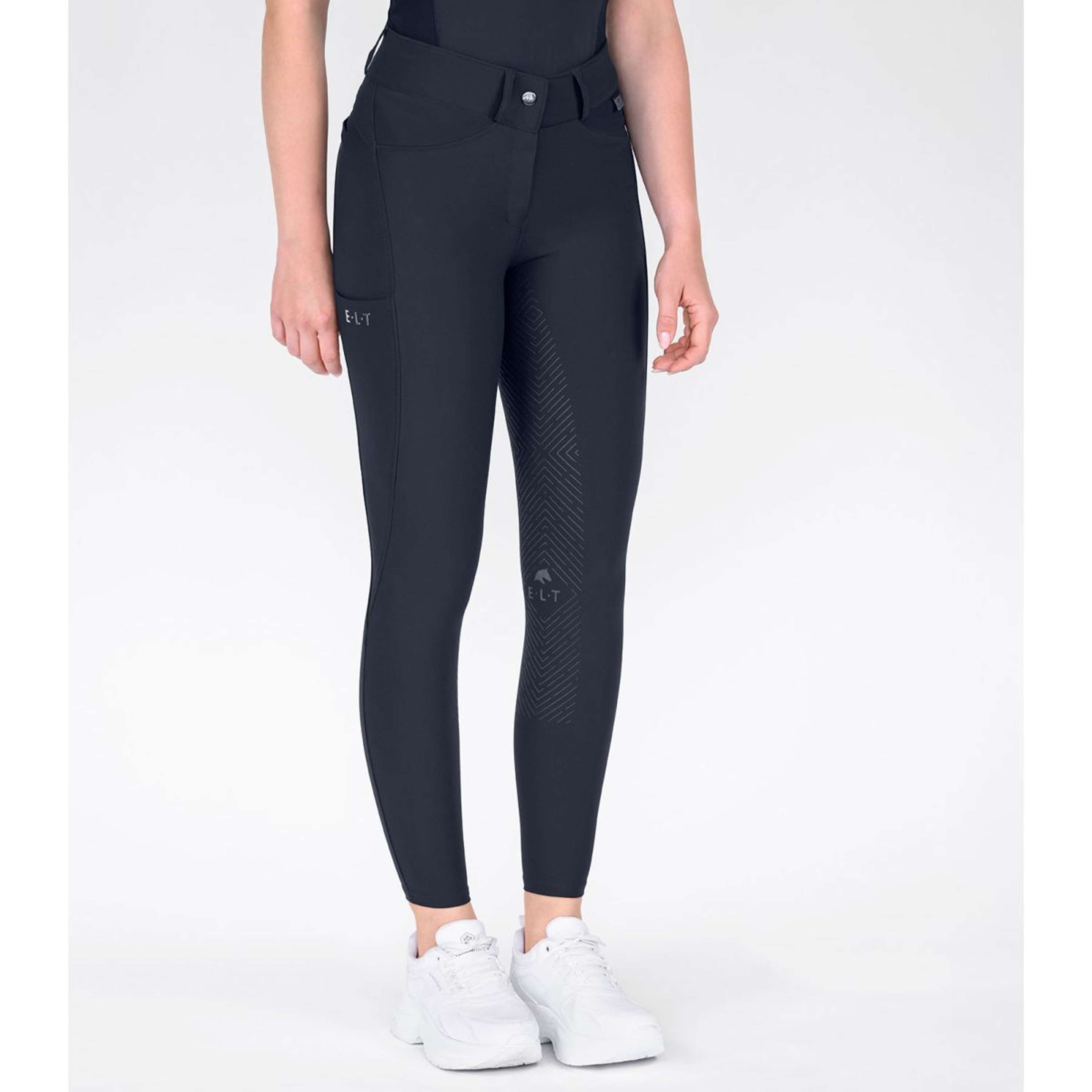 ELT Bryczesy Comfort Ride silicone Ciemnoniebieski
