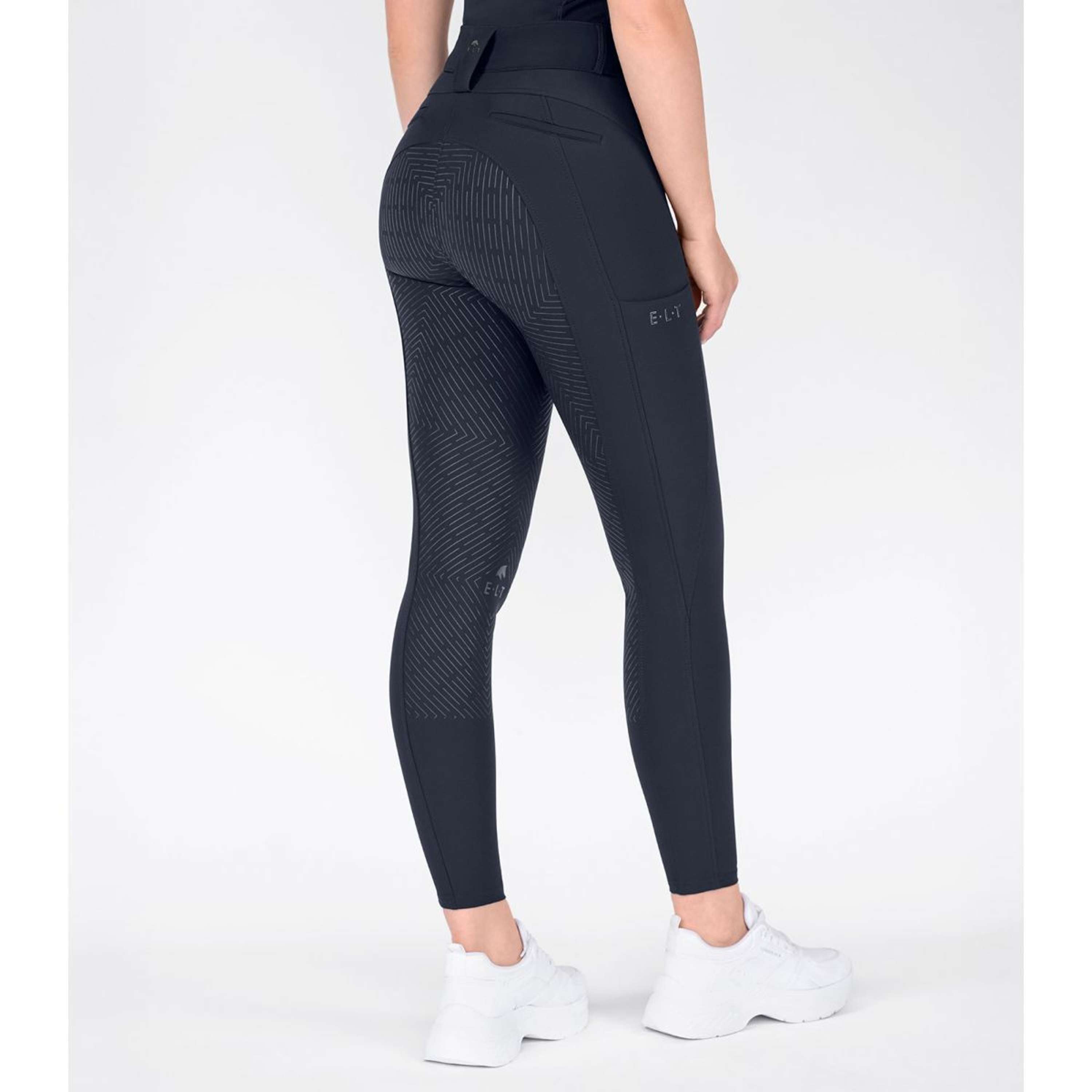 ELT Bryczesy Comfort Ride silicone Ciemnoniebieski