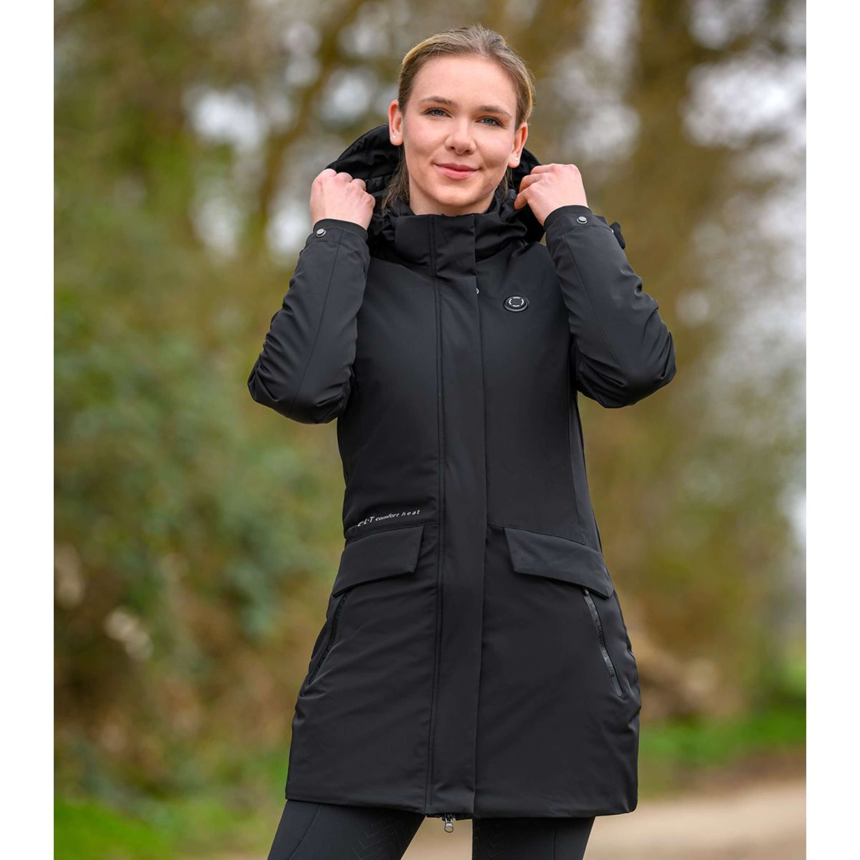ELT Ogrzewana Kurtka Heated Comfort Czarny