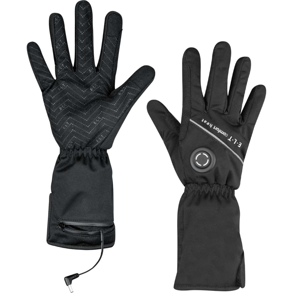 ELT Rękawice Jeździeckie Heated Comfort Czarny