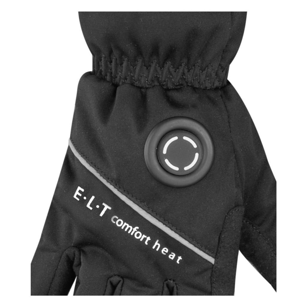 ELT Rękawice Jeździeckie Heated Comfort Czarny