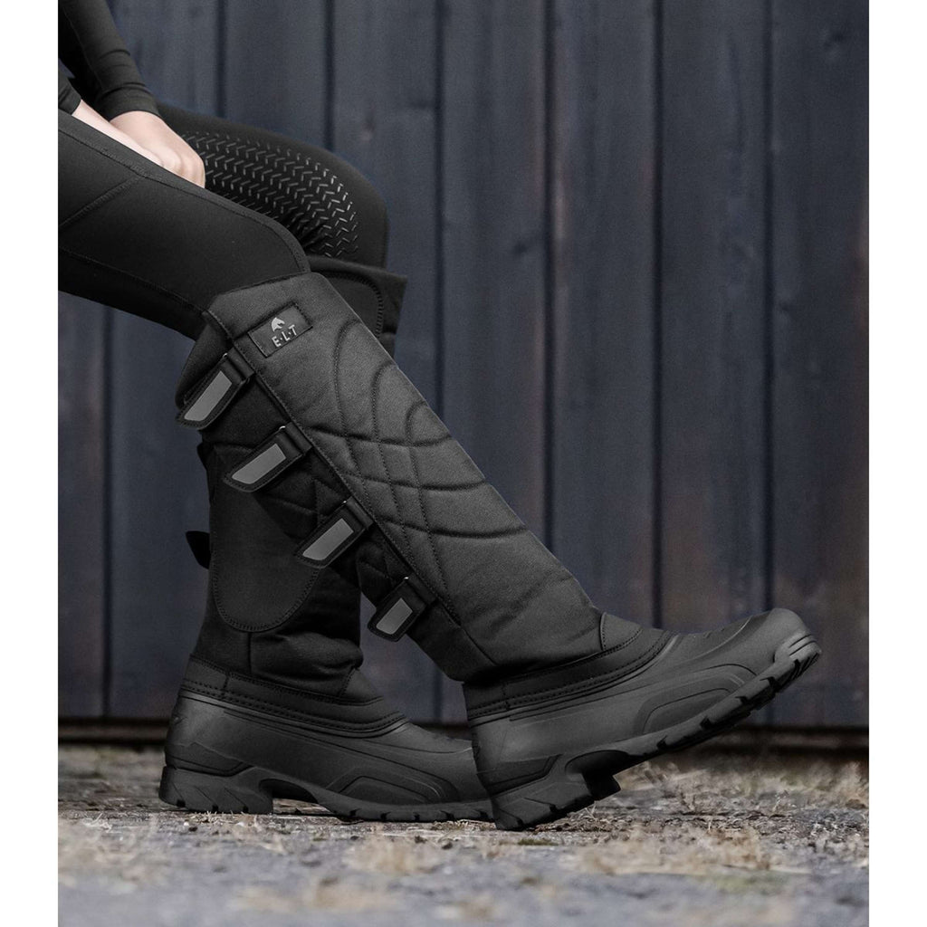 ELT Zimowe Buty Jeździeckie Essential Czarne